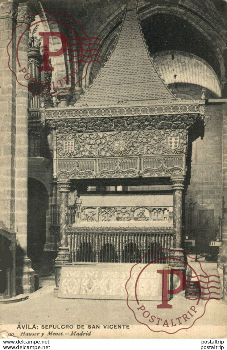 Ávila Sepulcro De San Vicente Hauser Y Menet Castilla Y León. España Spain - Ávila