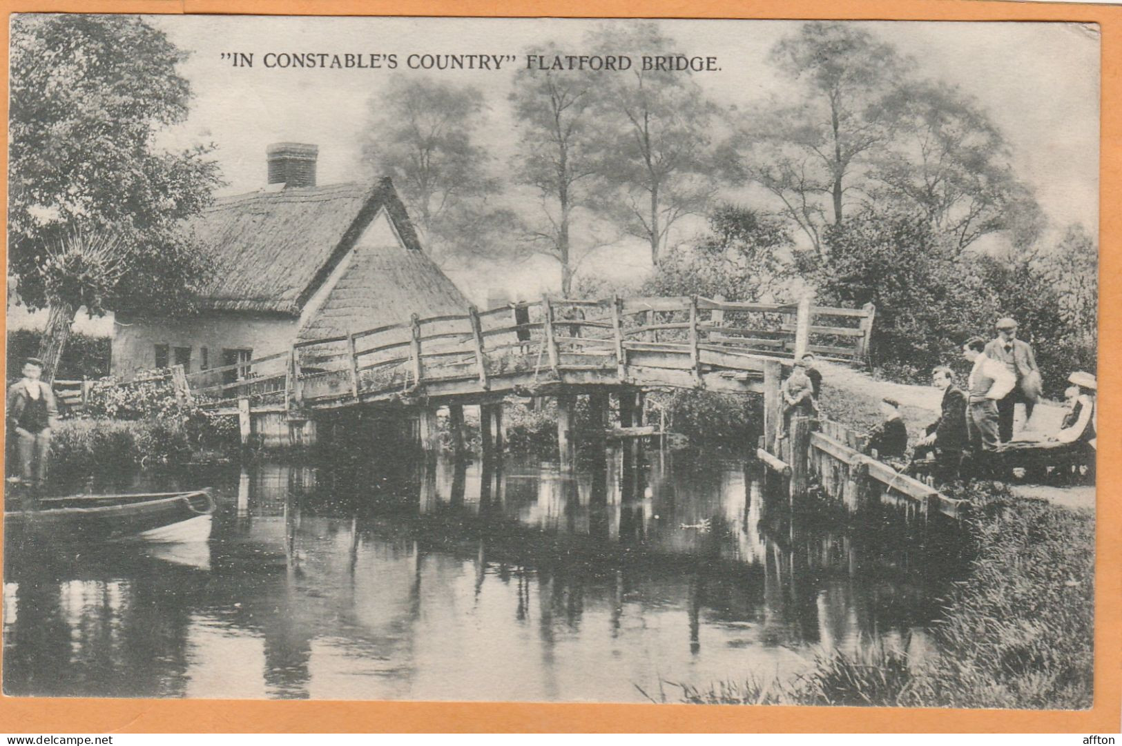 Flatford Mill Colchester UK 1905 Postcard - Colchester