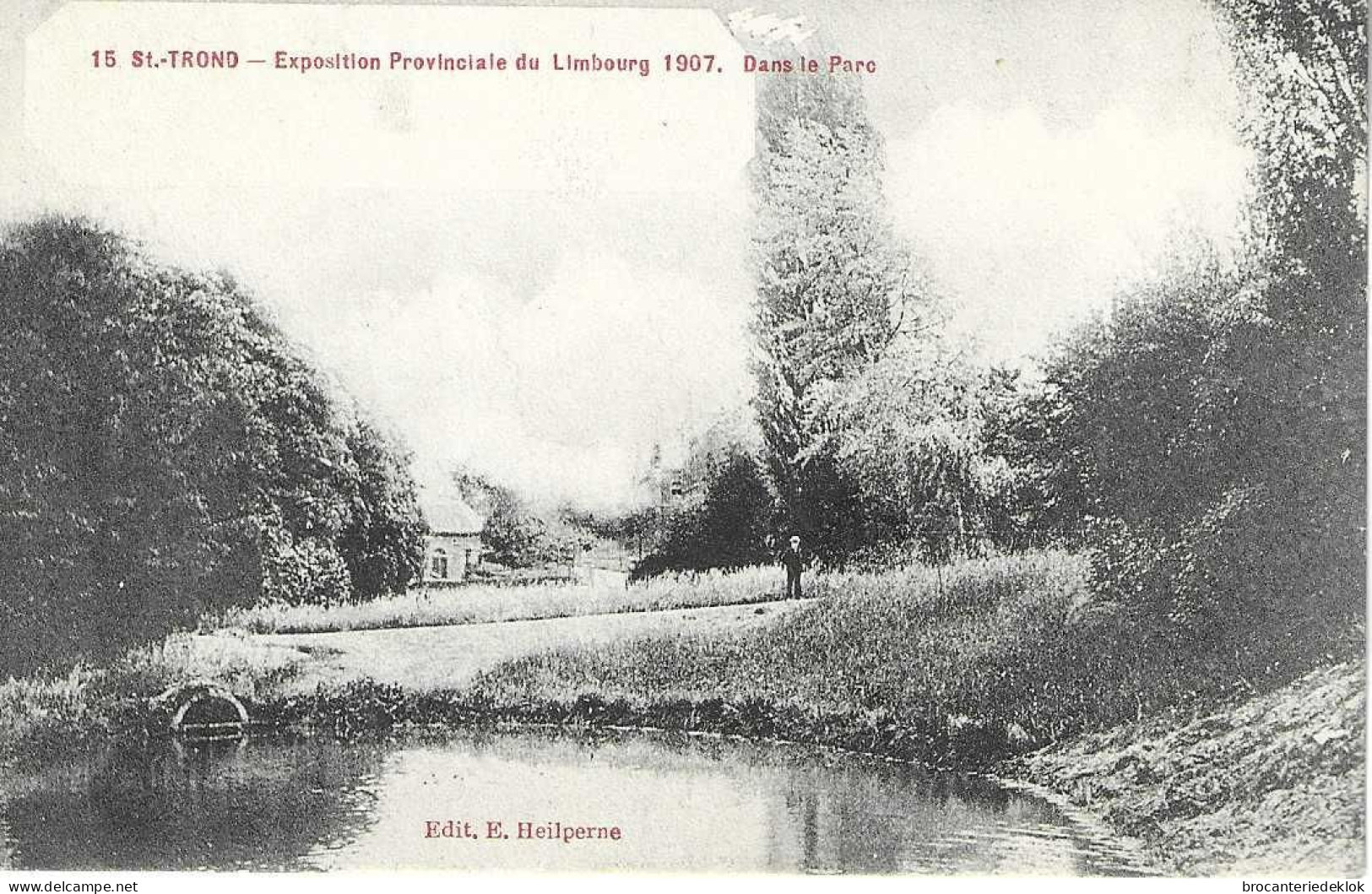 SINT TRUIDEN  Exposition Provinciale Du Limbourg 1907 Dans Le Parc - Sint-Truiden