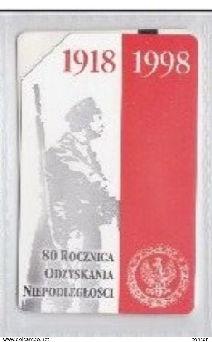 Poland, 0618, 50 Units, 80 Anniversary Of The Indepedence's Recovery. - Polen