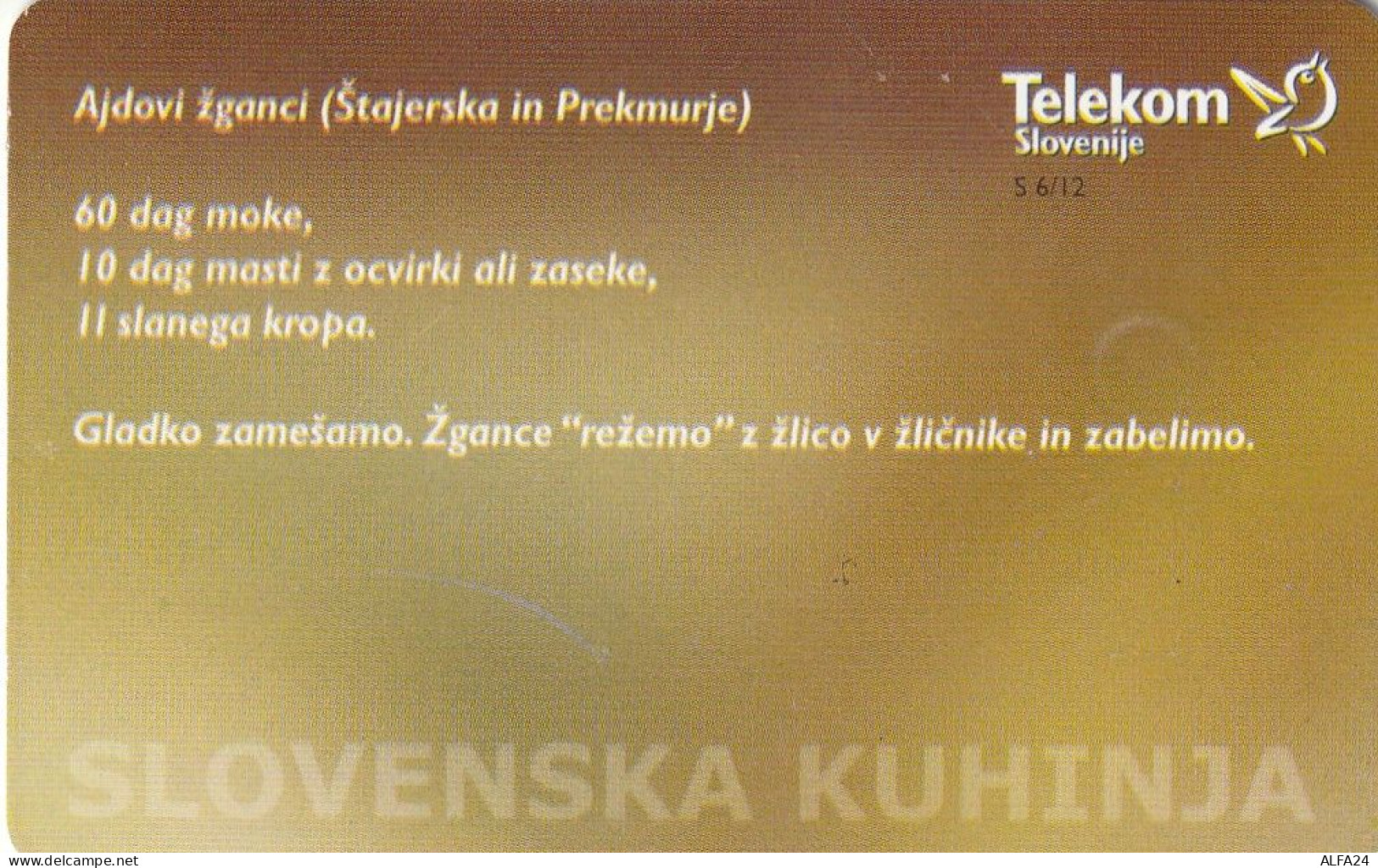 PHONE CARD SLOVENIA (E36.4.2 - Slovénie