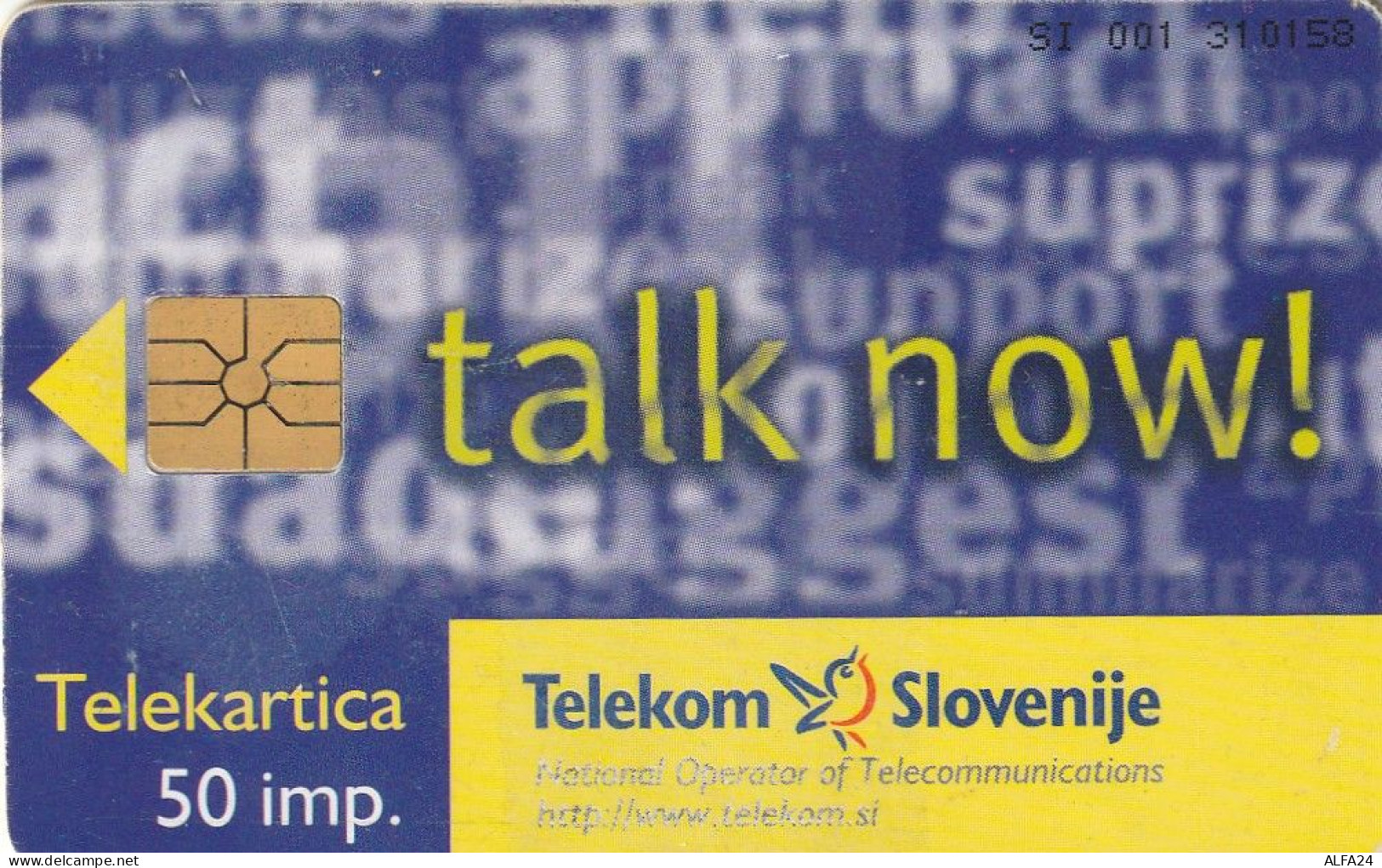 PHONE CARD SLOVENIA (E33.36.8 - Slowenien