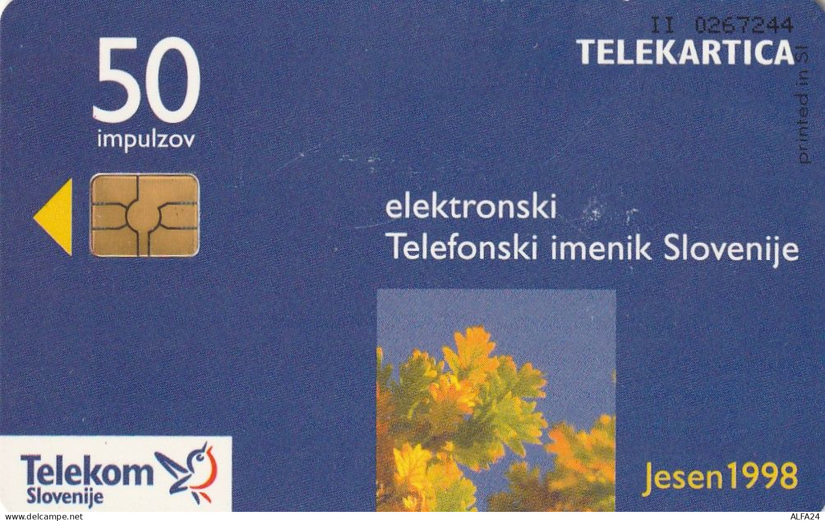 PHONE CARD SLOVENIA (E33.36.7 - Slowenien