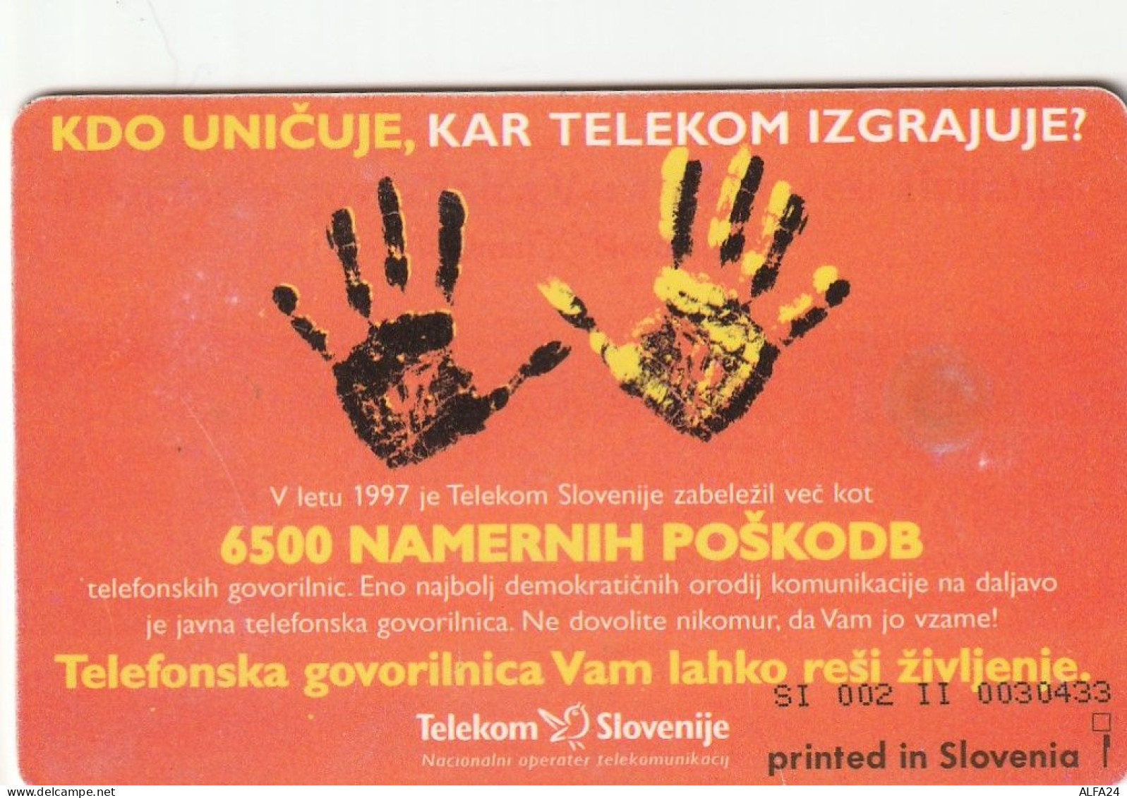 PHONE CARD SLOVENIA (E33.29.1 - Eslovenia