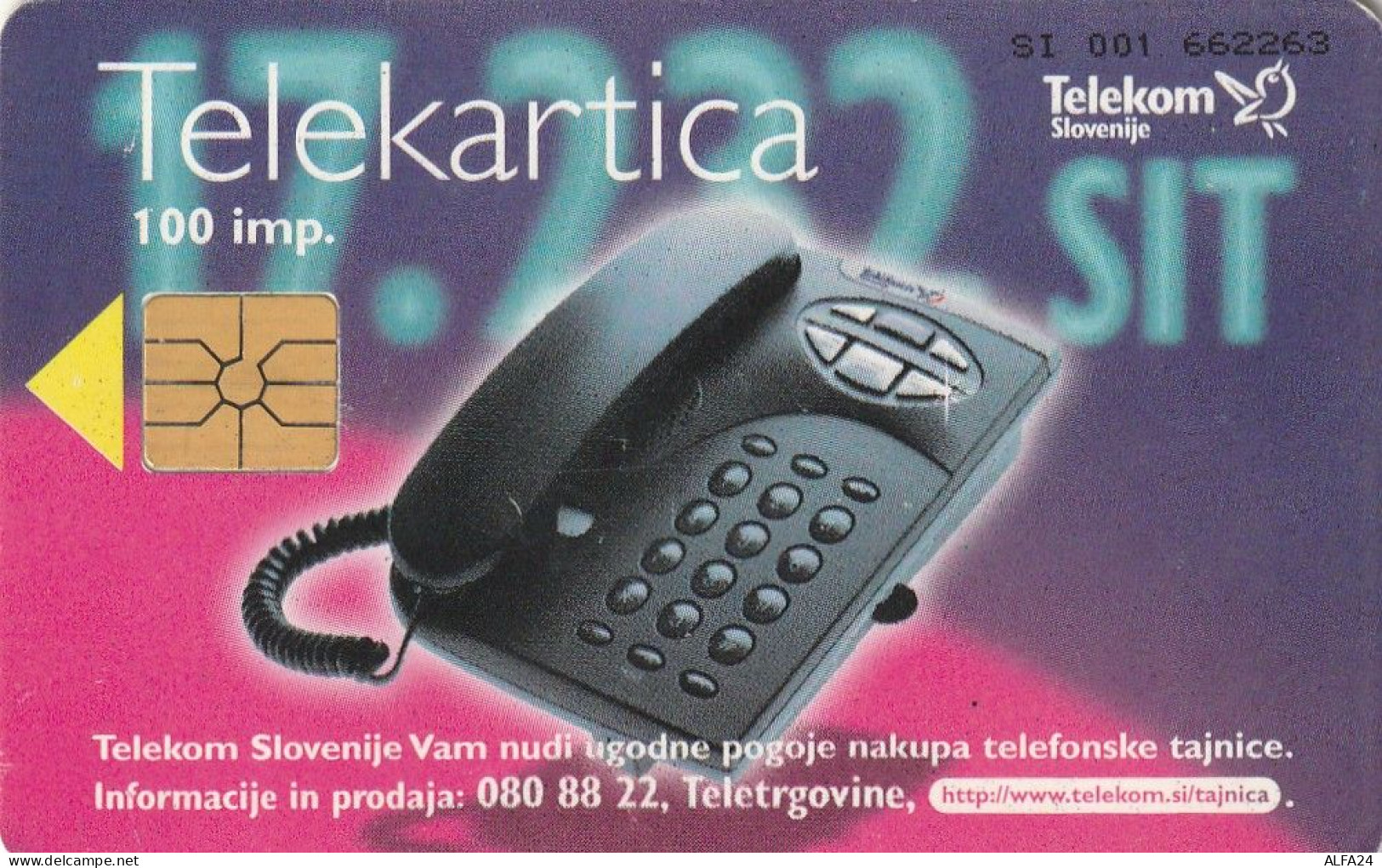 PHONE CARD SLOVENIA (E33.24.7 - Slovénie