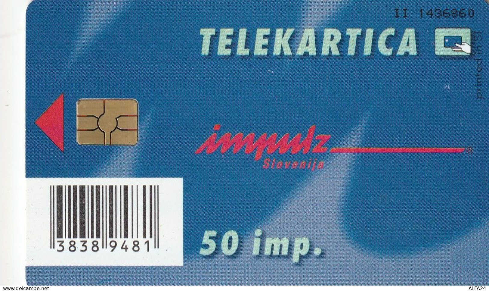 PHONE CARD SLOVENIA (E33.22.5 - Slowenien