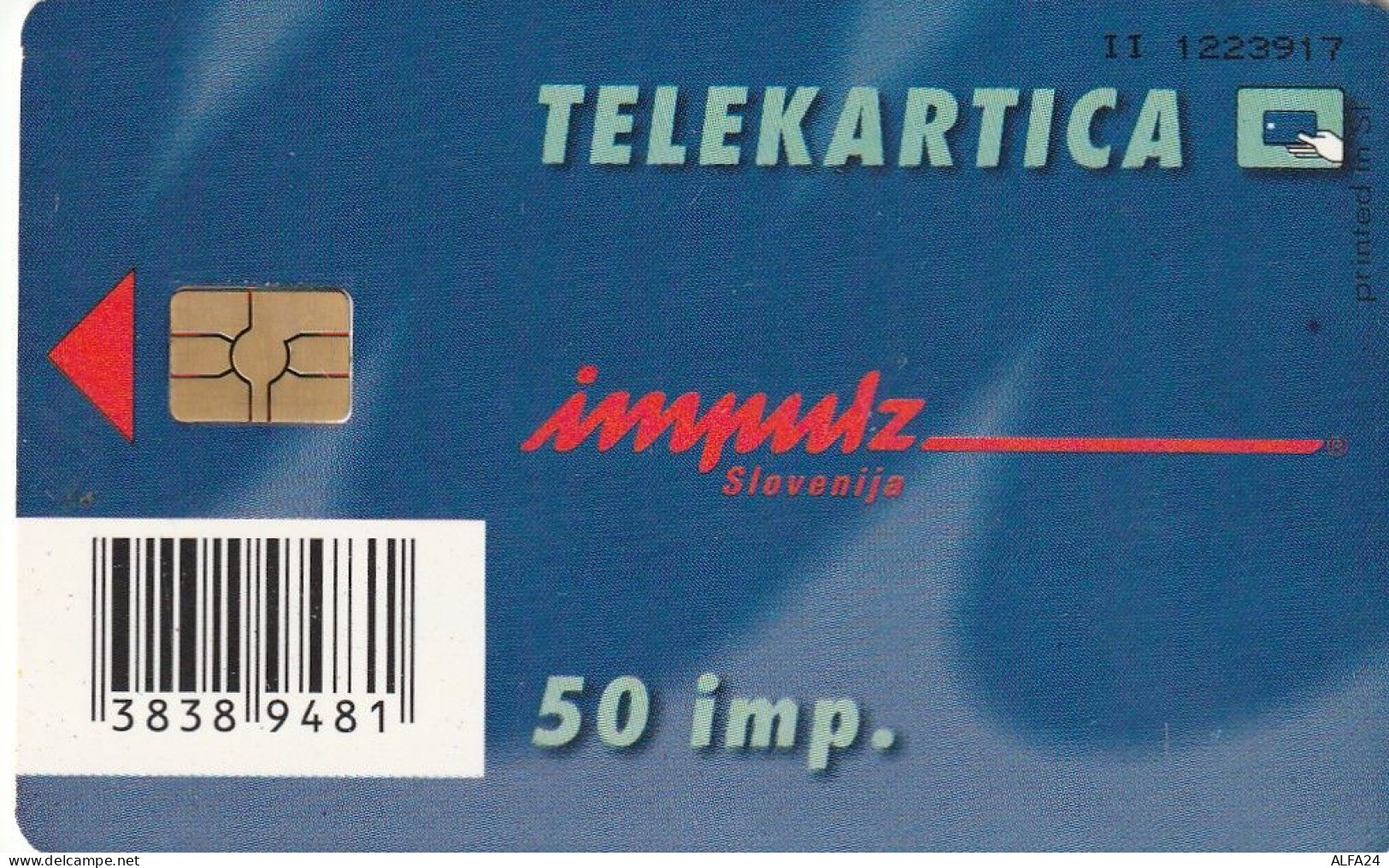 PHONE CARD SLOVENIA (E33.21.8 - Slowenien