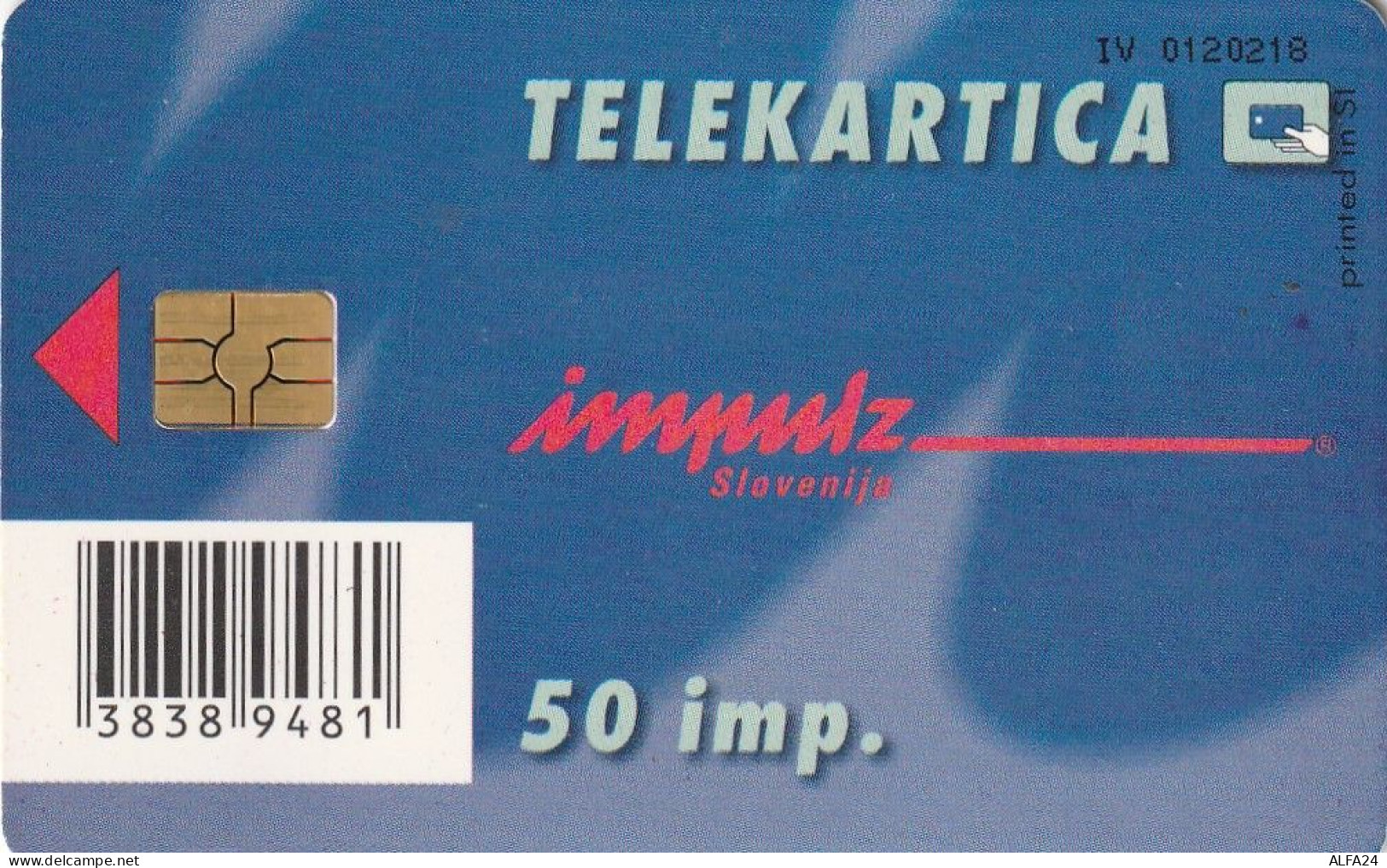 PHONE CARD SLOVENIA (E33.21.3 - Slowenien
