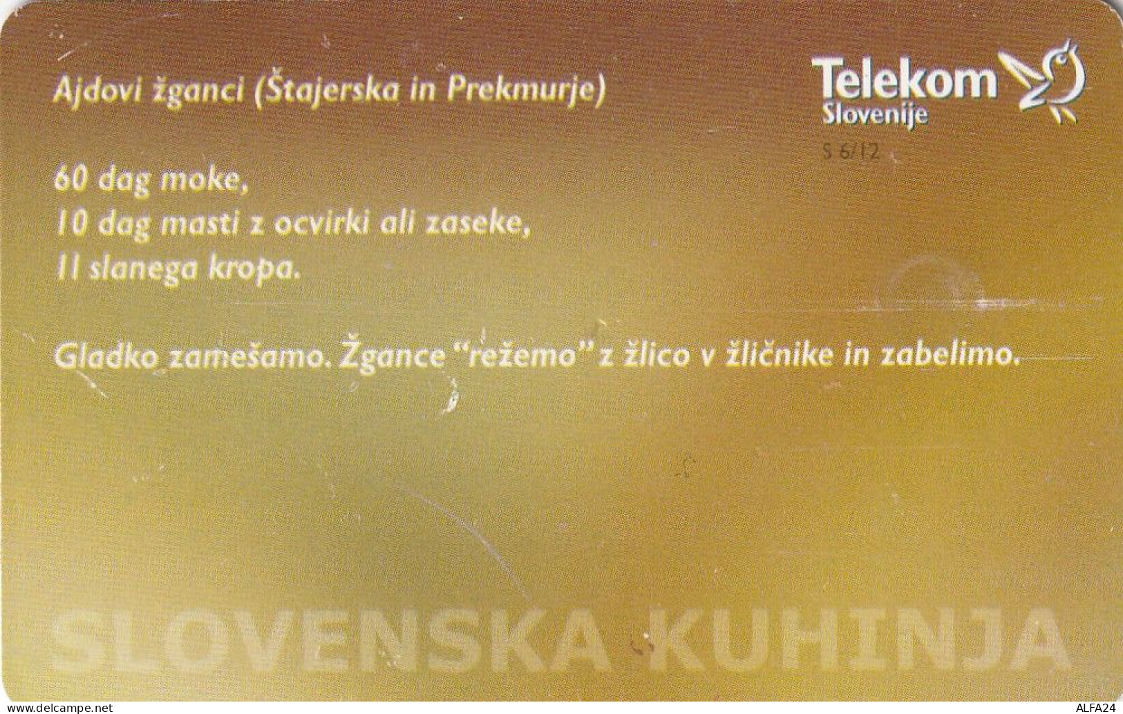 PHONE CARD SLOVENIA (E33.9.7 - Slowenien