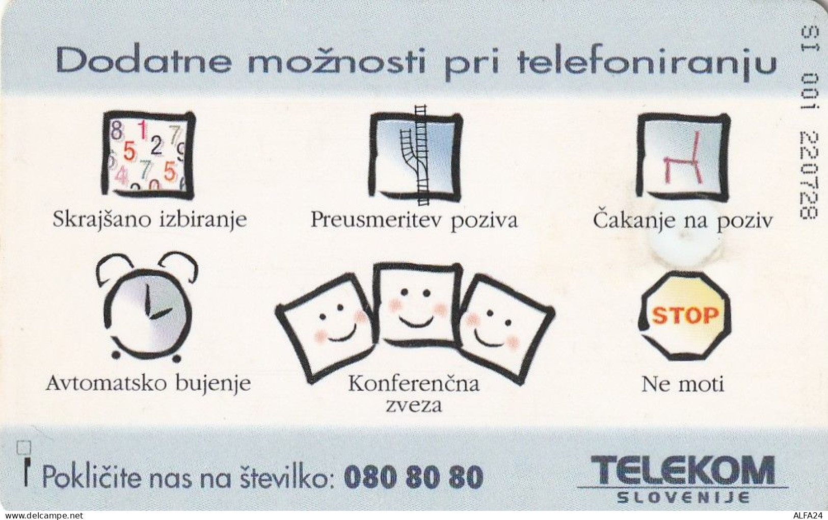 PHONE CARD SLOVENIA (E33.1.8 - Slovénie