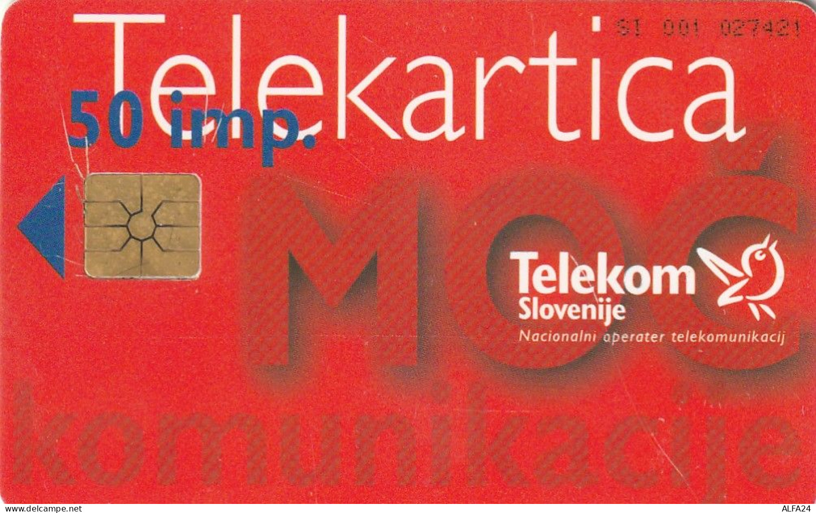 PHONE CARD SLOVENIA (E27.6.5 - Slowenien