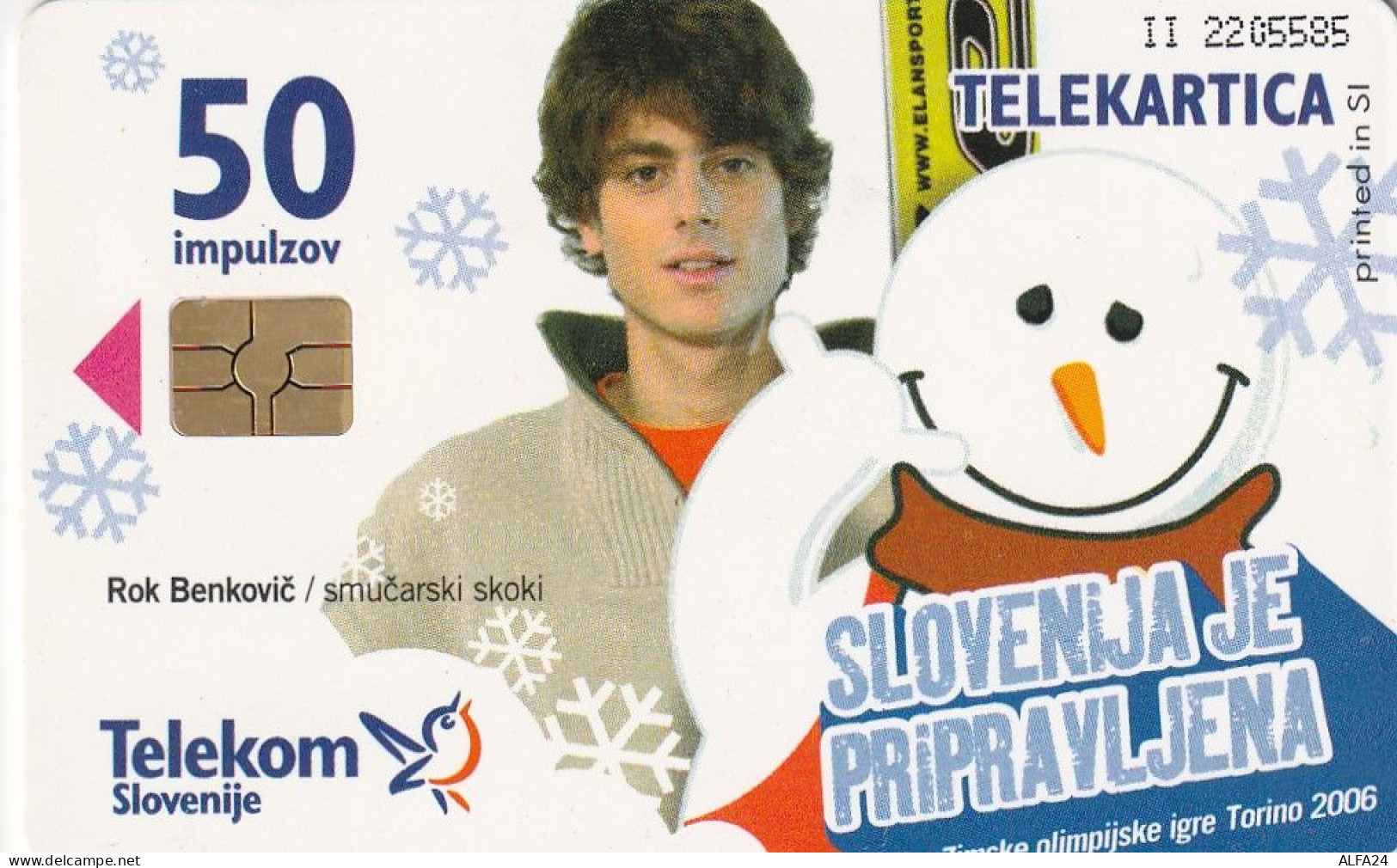 PHONE CARD SLOVENIA (E27.7.4 - Slovénie