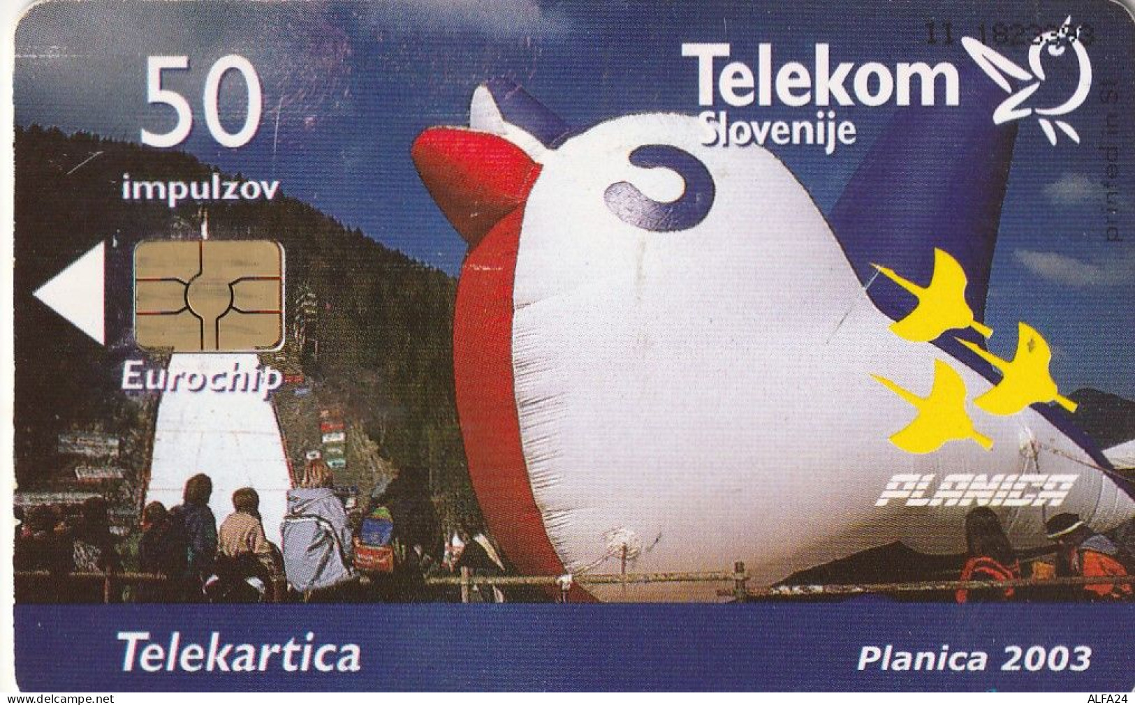 PHONE CARD SLOVENIA (E27.1.1 - Slovenië