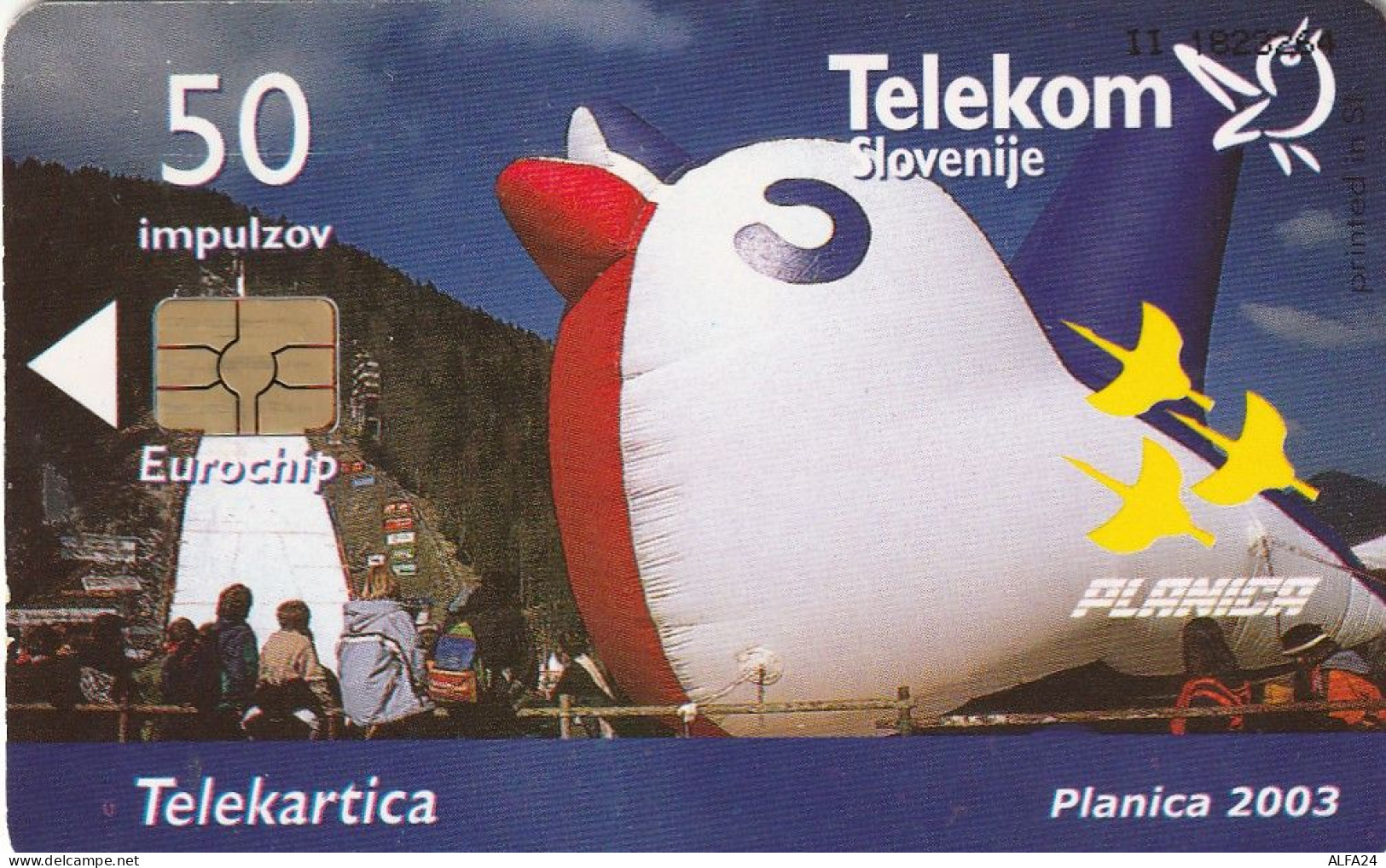 PHONE CARD SLOVENIA (E24.38.7 - Slovenië