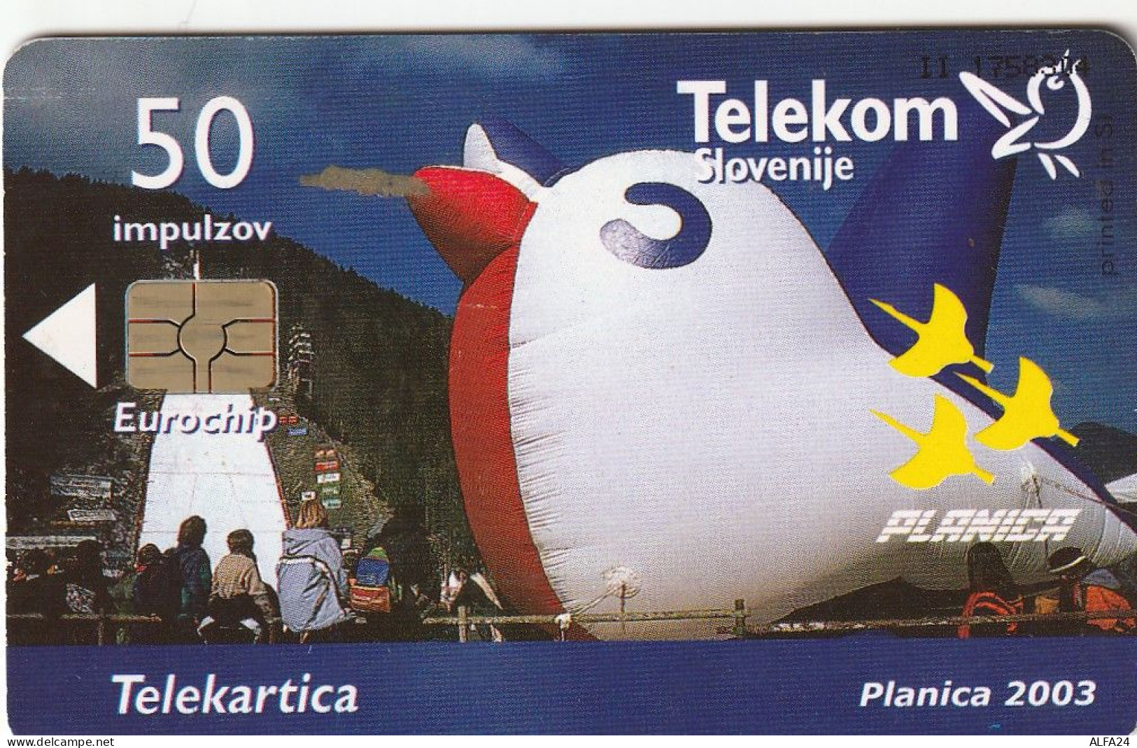 PHONE CARD SLOVENIA (E24.38.6 - Slowenien