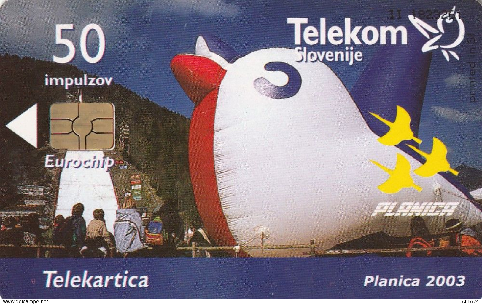 PHONE CARD SLOVENIA (E24.37.5 - Slowenien