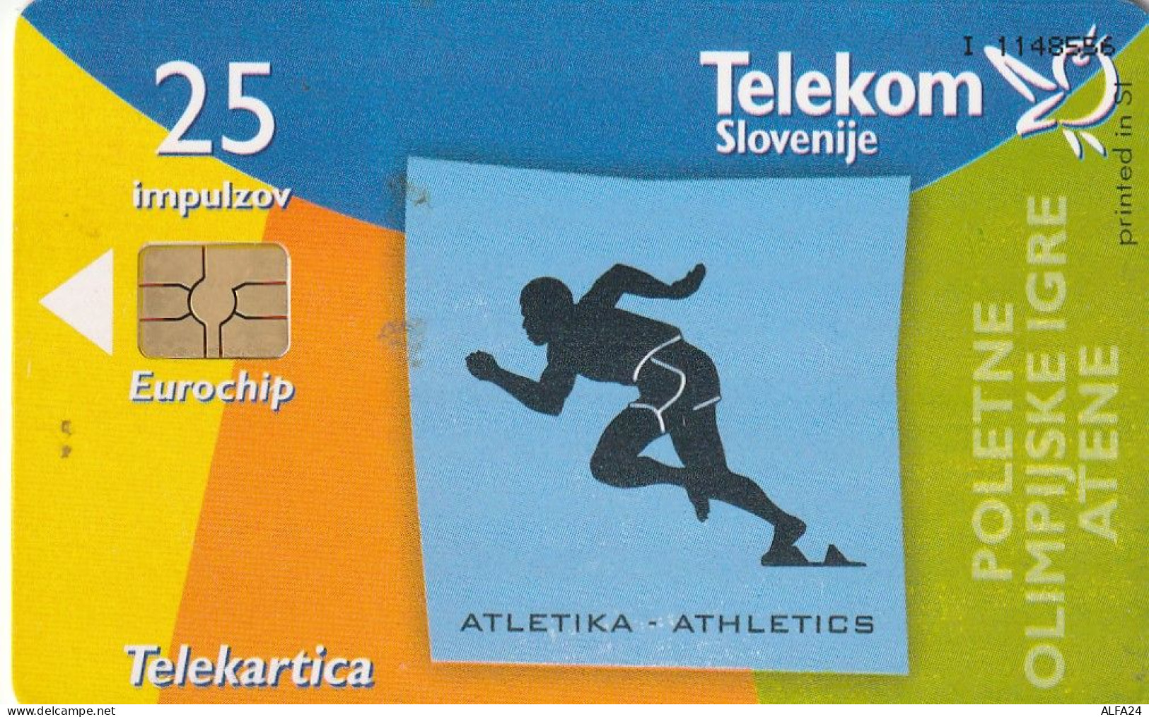 PHONE CARD SLOVENIA (E24.33.8 - Slovenië
