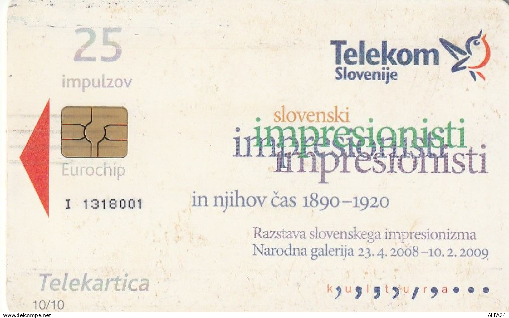 PHONE CARD SLOVENIA (E24.33.6 - Slovenië