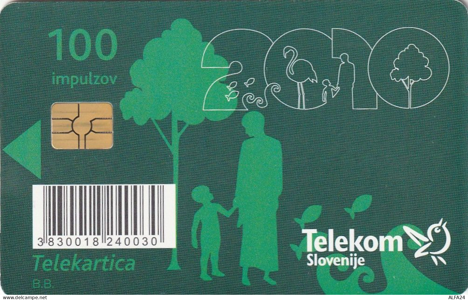 PHONE CARD SLOVENIA (E24.37.1 - Slowenien