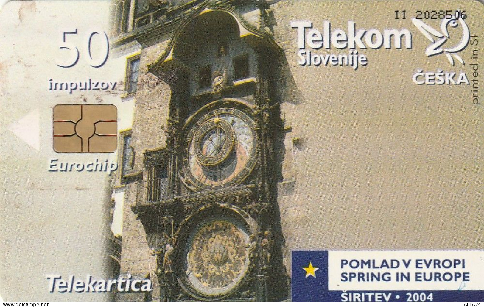 PHONE CARD SLOVENIA (E24.30.8 - Slovenië