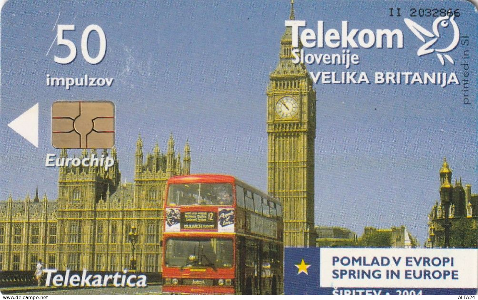 PHONE CARD SLOVENIA (E24.28.2 - Slovenië