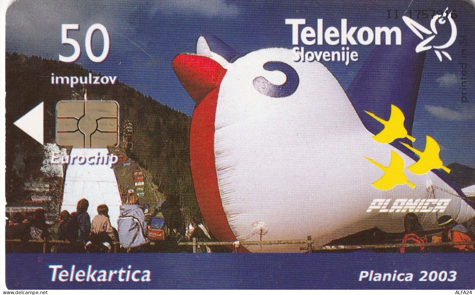 PHONE CARD SLOVENIA (E24.27.4 - Slovénie