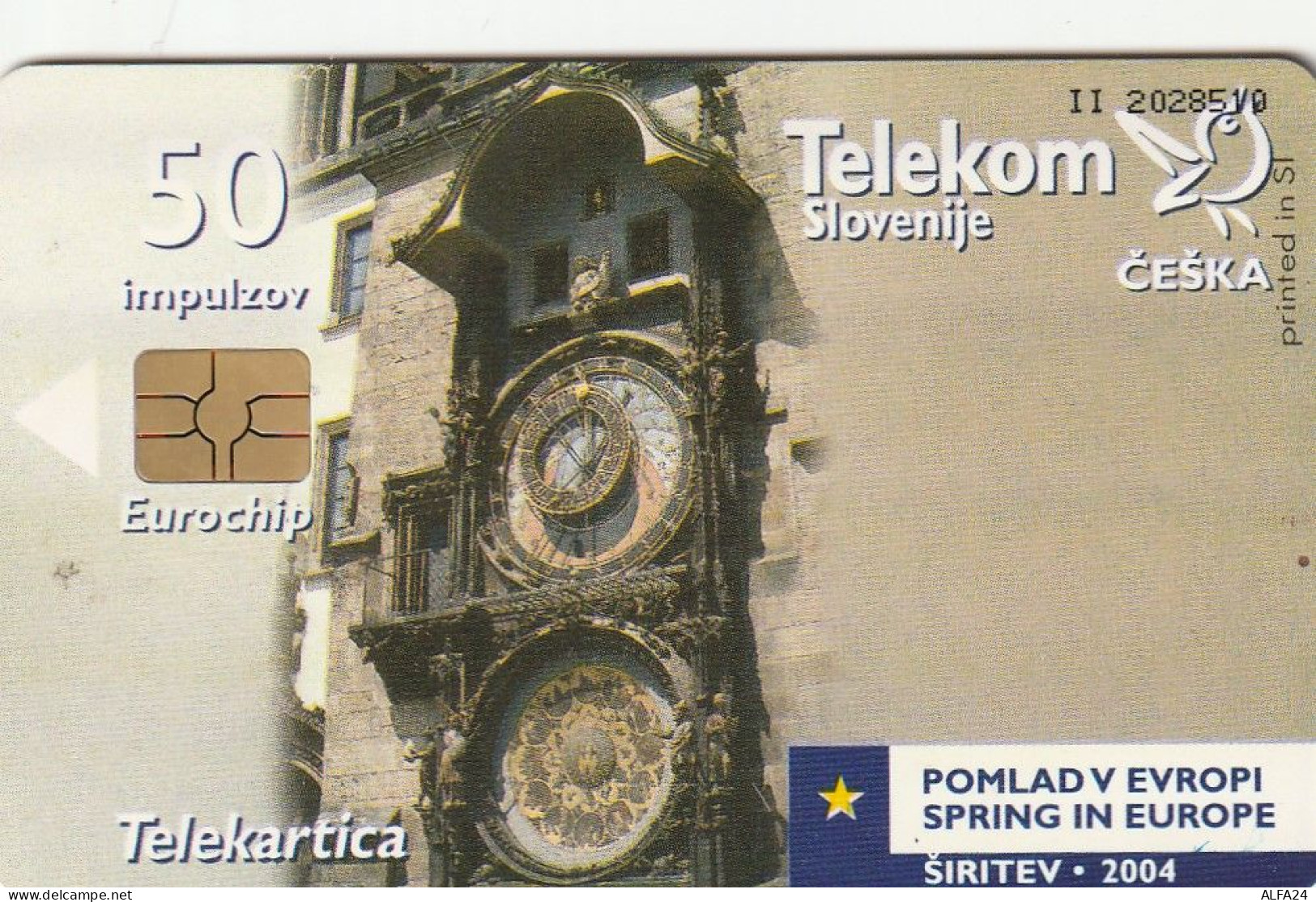 PHONE CARD SLOVENIA (E24.21.4 - Slowenien