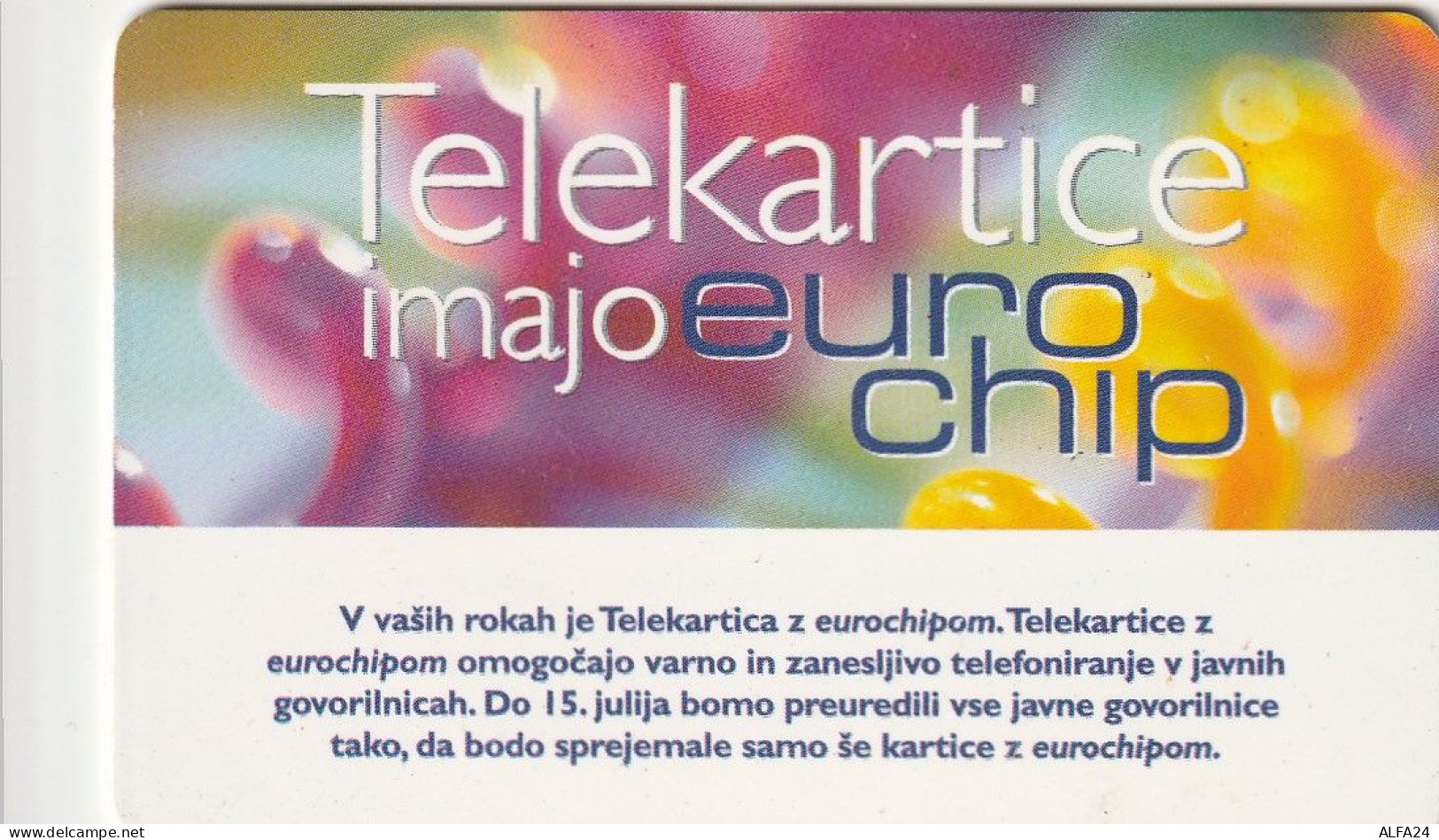 PHONE CARD SLOVENIA (E24.11.5 - Eslovenia
