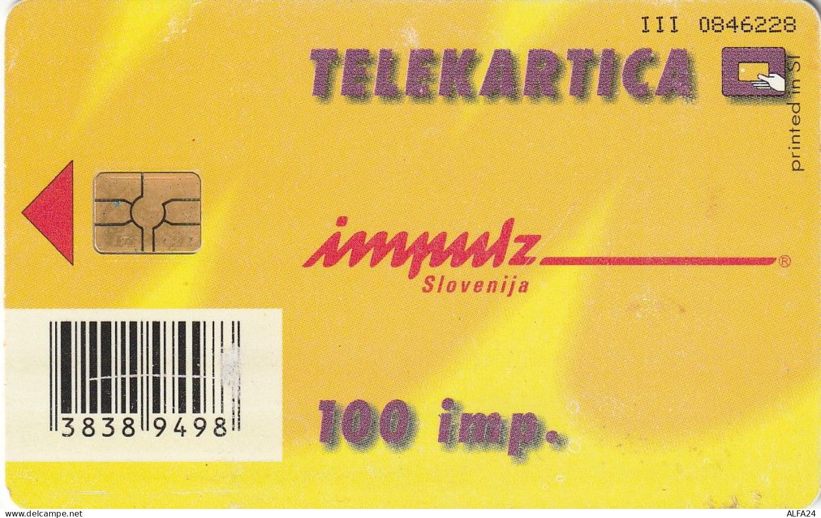 PHONE CARD SLOVENIA (E24.8.8 - Slovénie