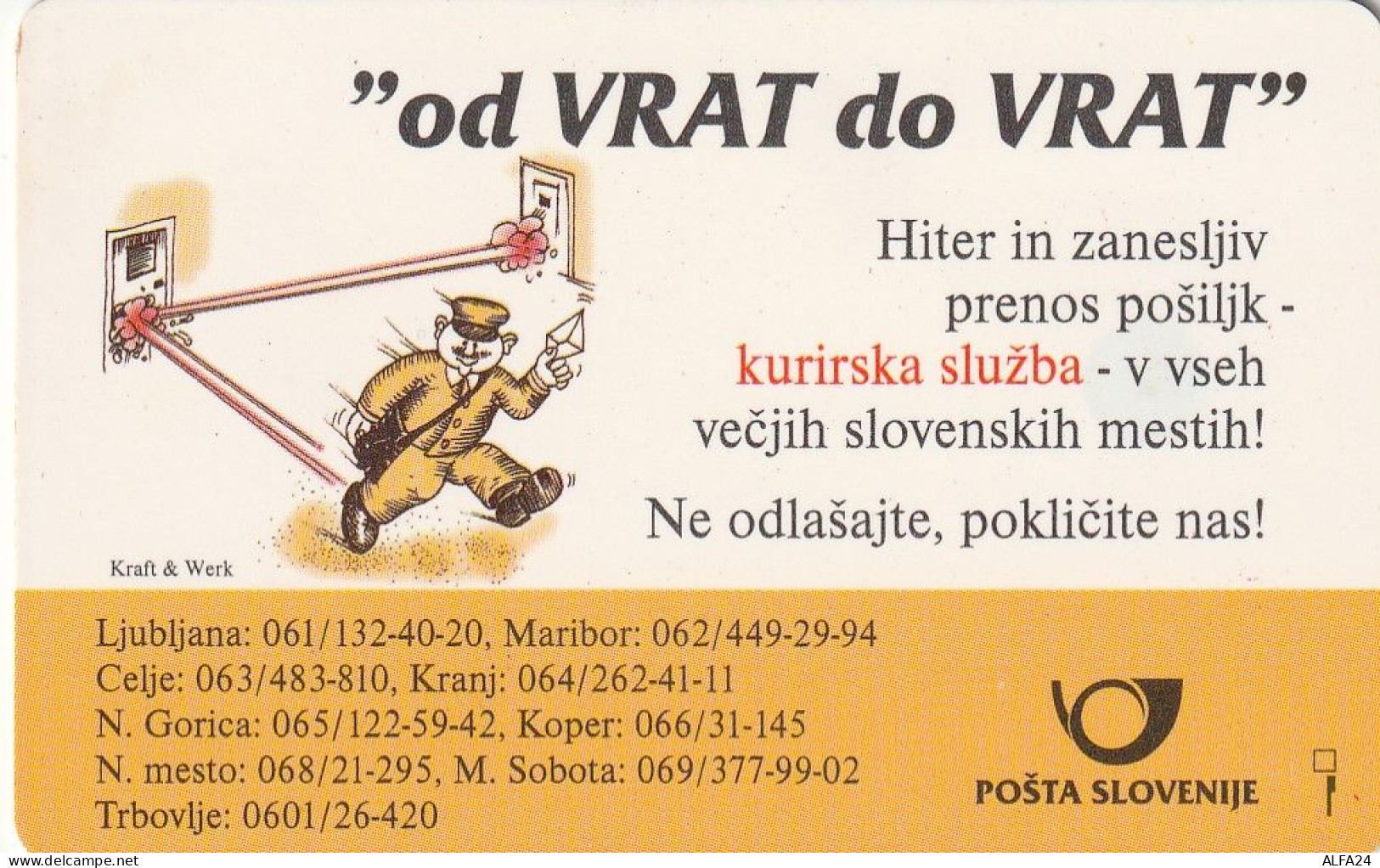 PHONE CARD SLOVENIA (E24.7.4 - Slovenië