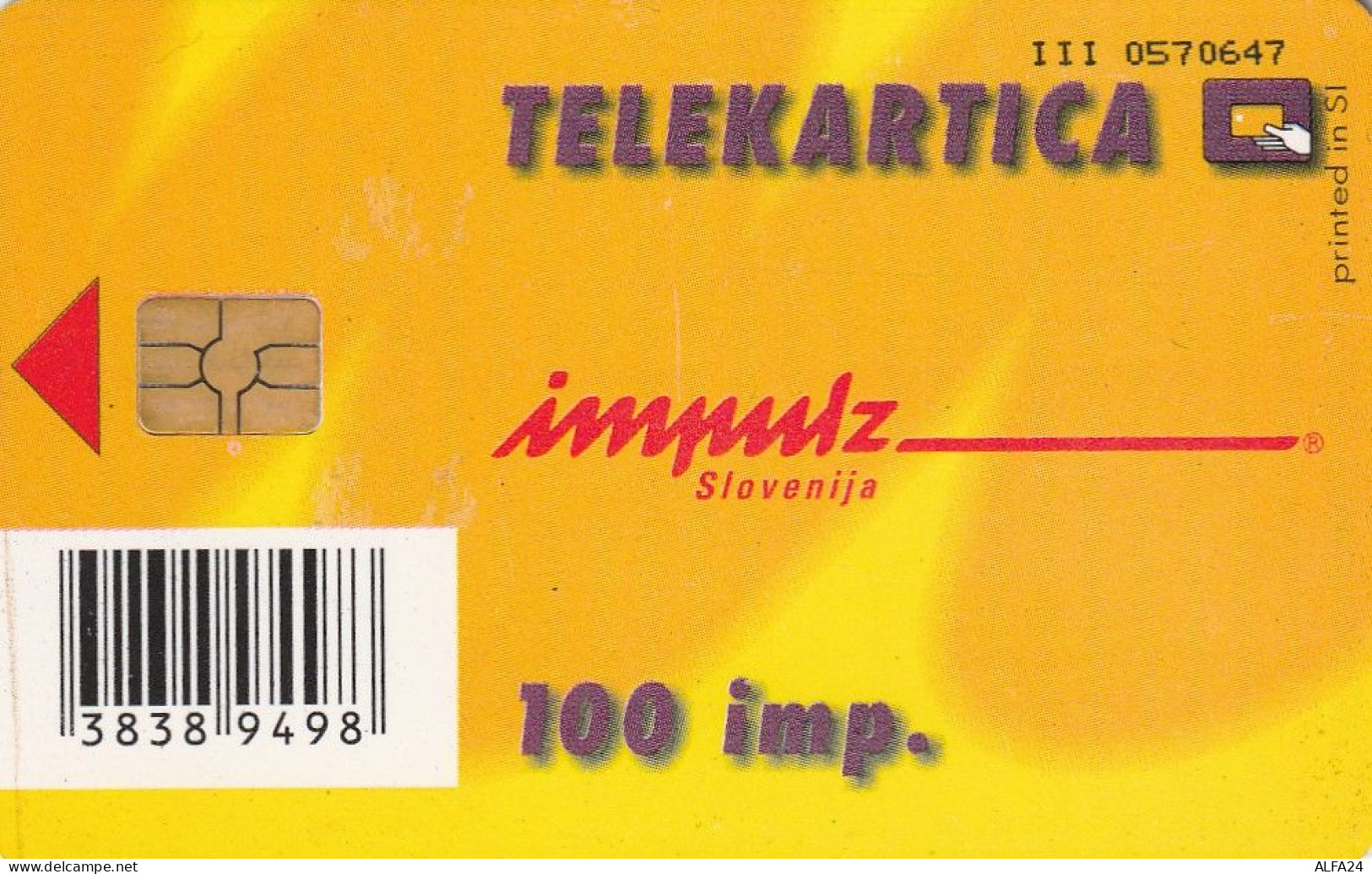 PHONE CARD SLOVENIA (E24.5.1 - Slovenië