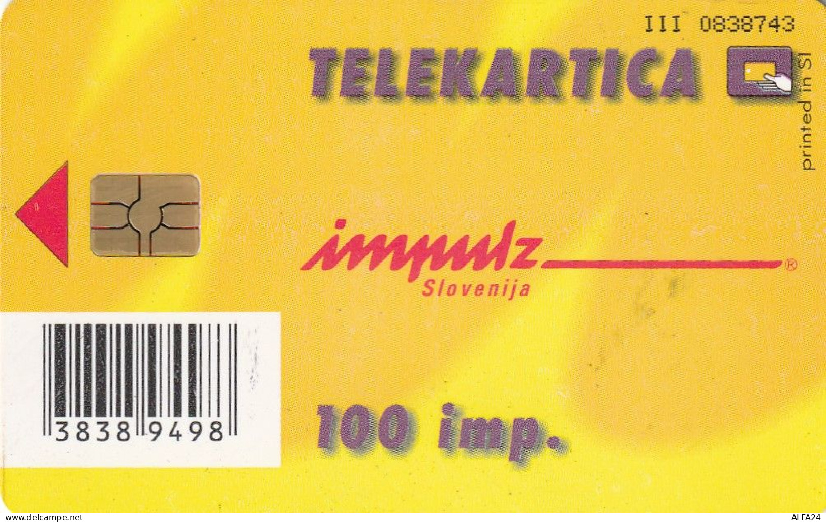 PHONE CARD SLOVENIA (E24.5.2 - Eslovenia