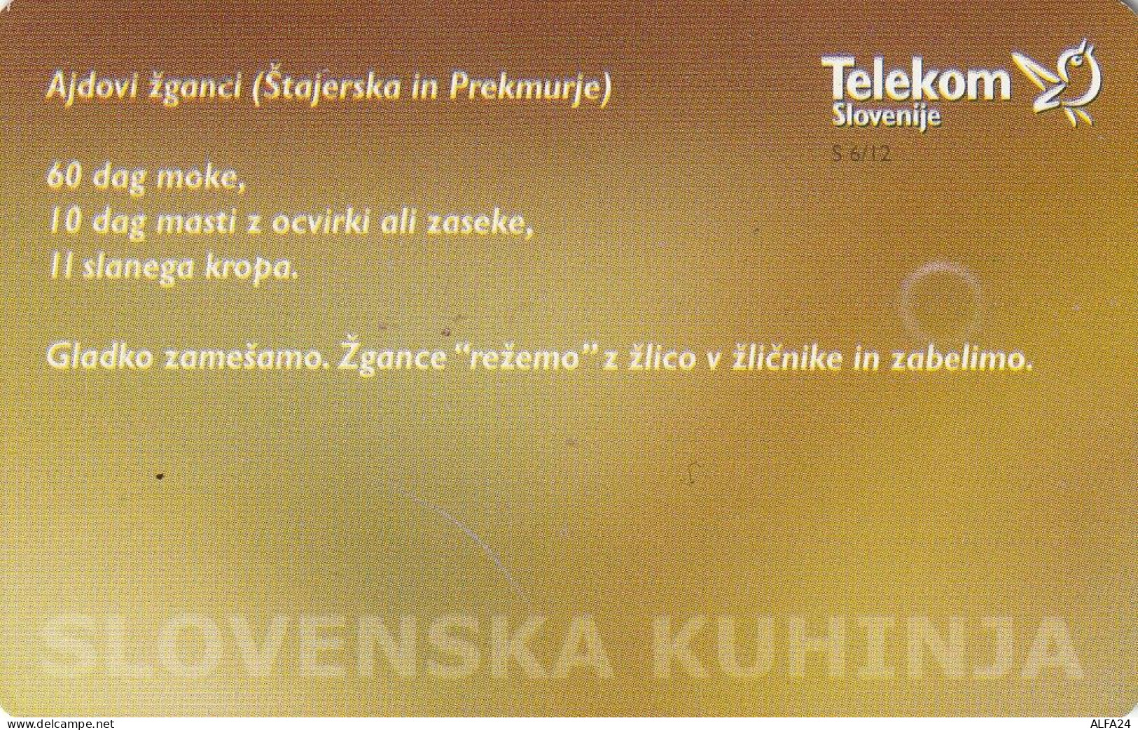 PHONE CARD SLOVENIA (E24.2.4 - Slovénie