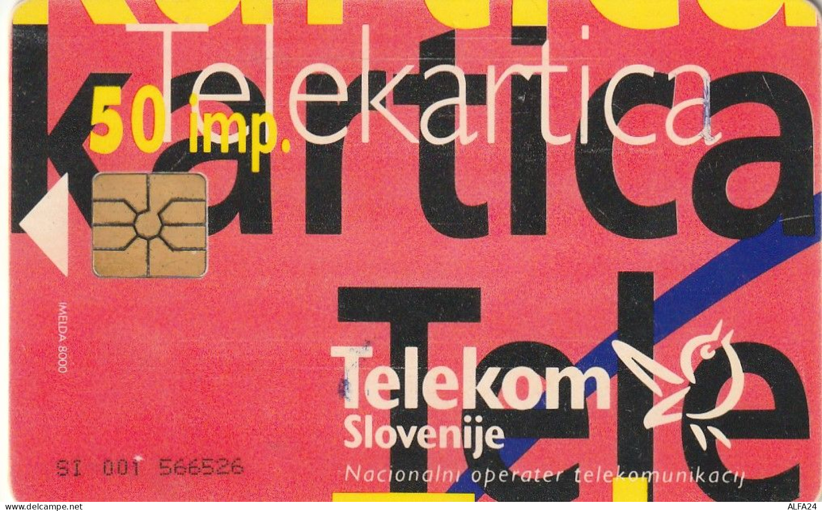 PHONE CARD SLOVENIA (E24.1.4 - Slovénie