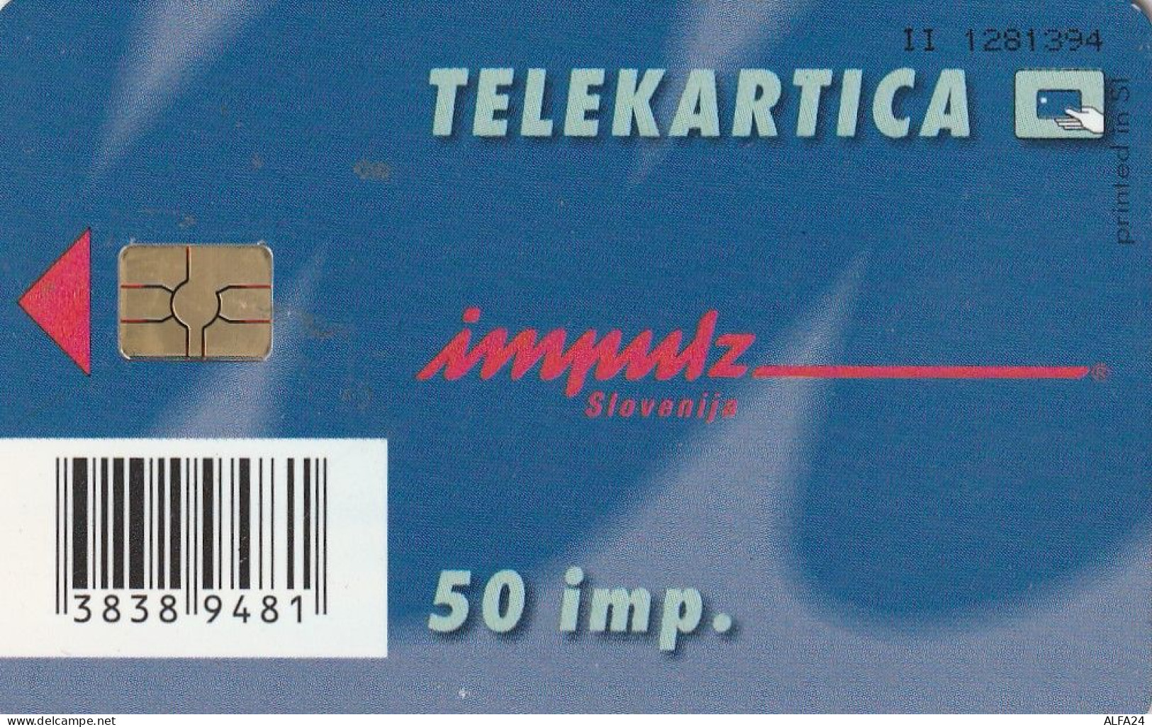 PHONE CARD SLOVENIA (E48.39.5 - Slovenië
