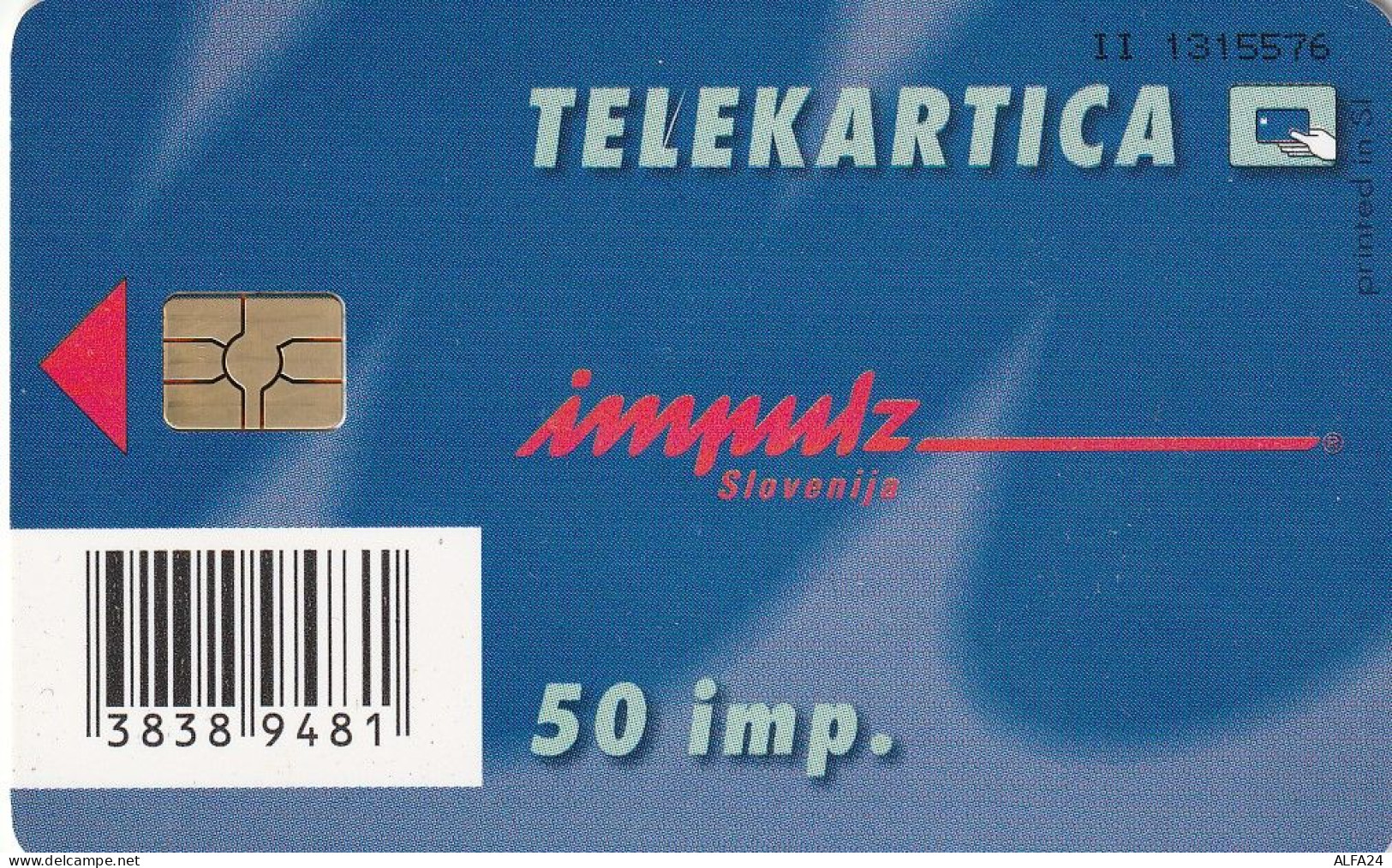 PHONE CARD SLOVENIA (E48.38.3 - Slovénie