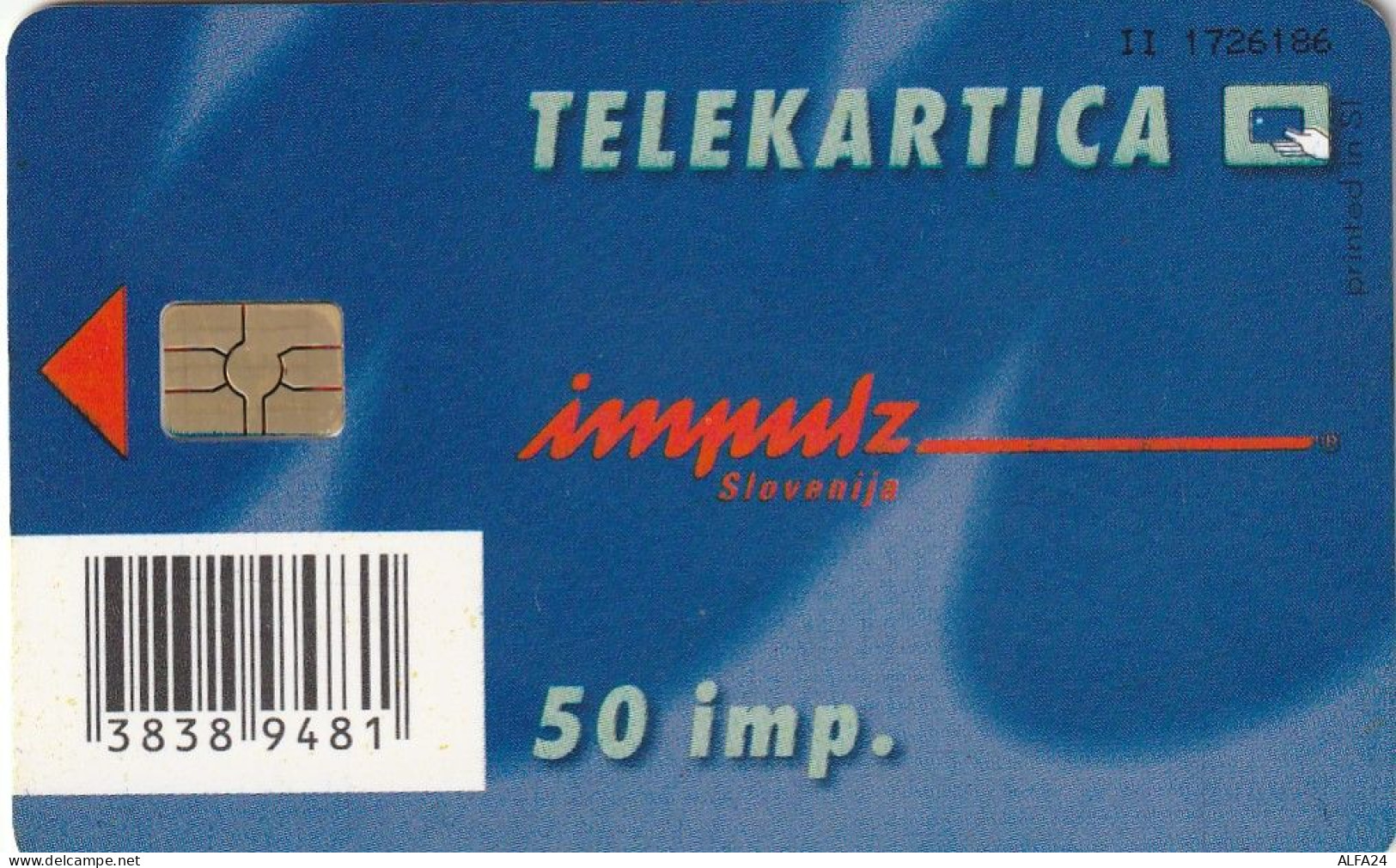 PHONE CARD SLOVENIA (E48.37.7 - Slovenië