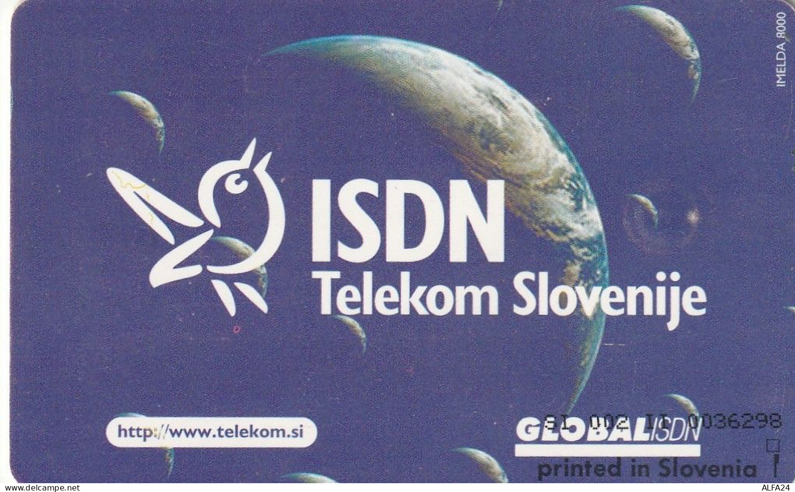 PHONE CARD SLOVENIA (E48.36.1 - Slovenië