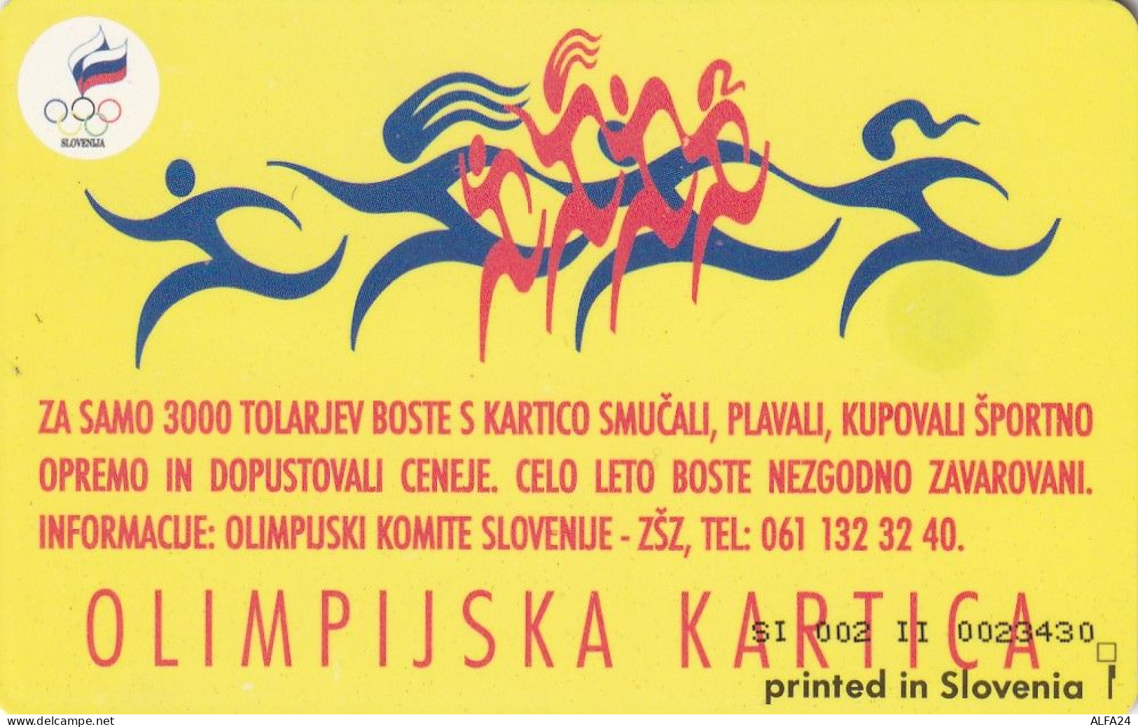 PHONE CARD SLOVENIA (E48.36.2 - Slovenië