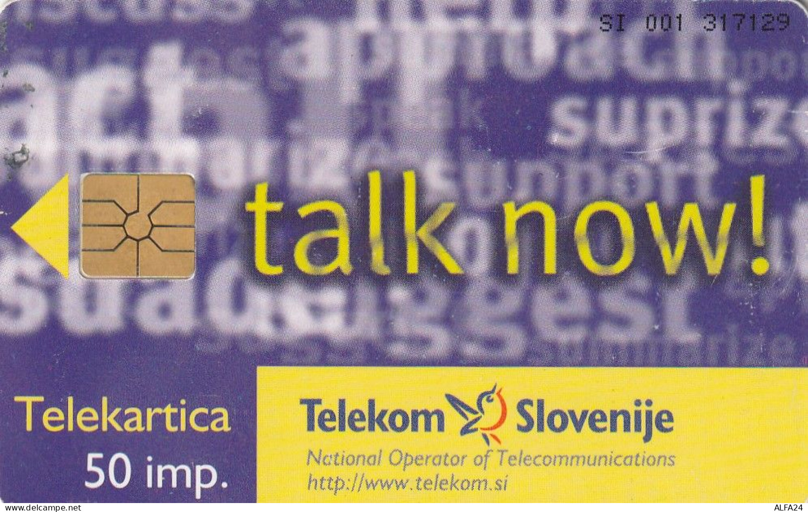 PHONE CARD SLOVENIA (E48.35.8 - Slovénie