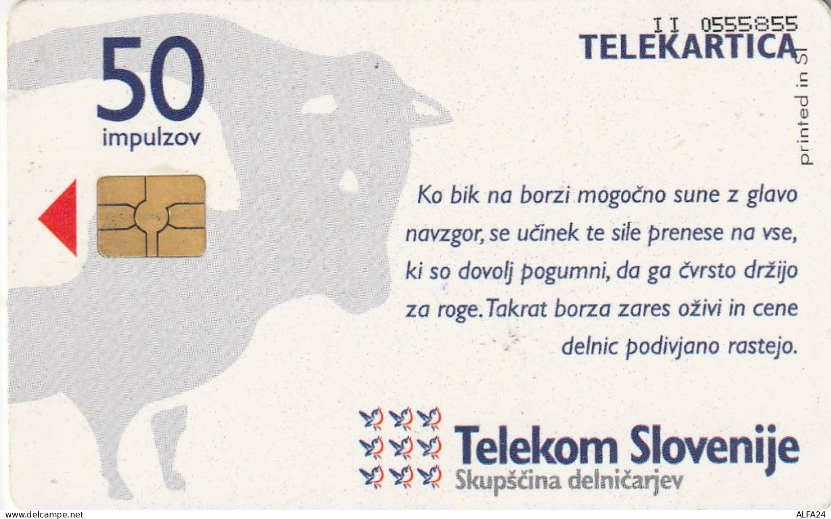 PHONE CARD SLOVENIA (E48.27.2 - Slowenien