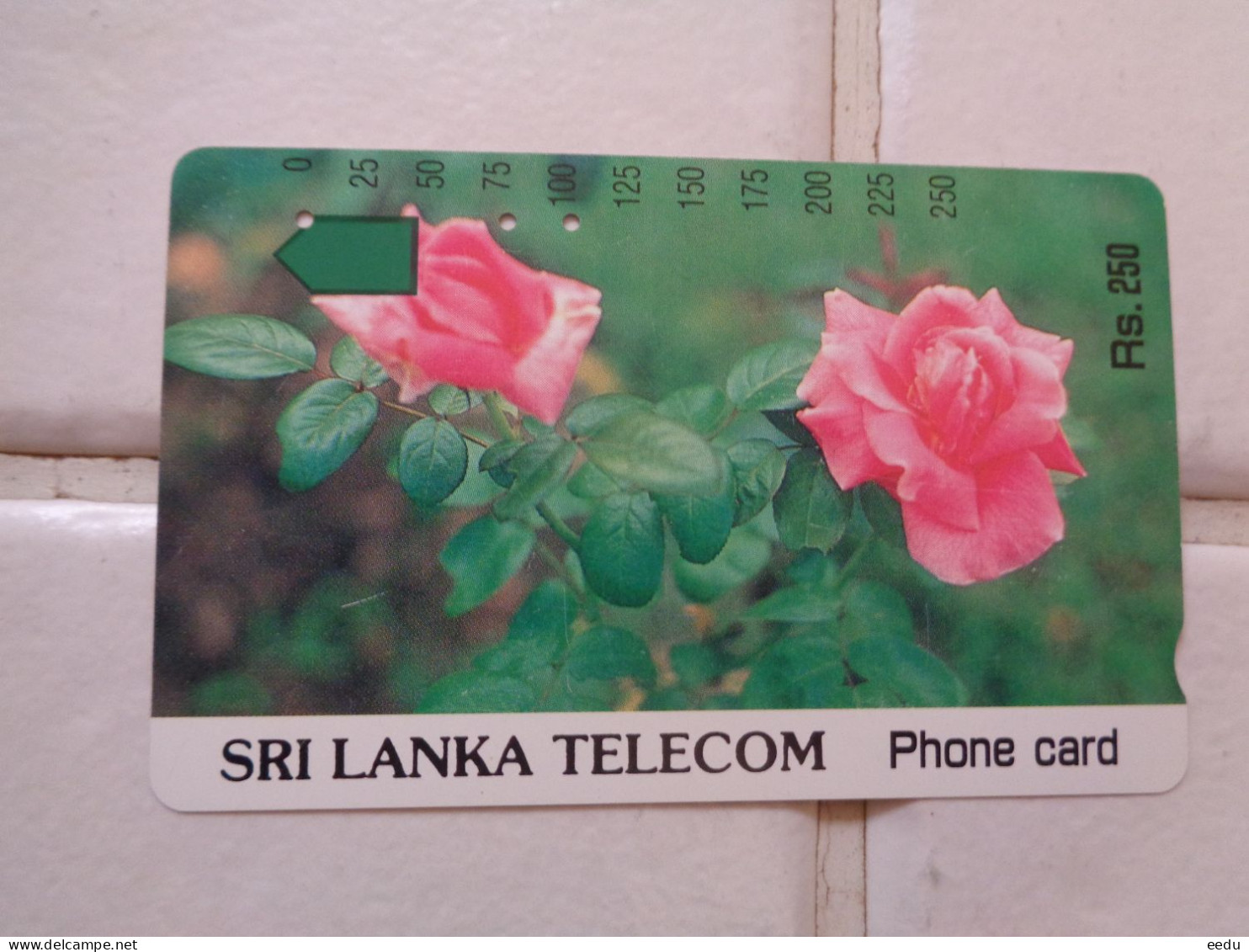 Sri Lanka Phonecard - Sri Lanka (Ceilán)