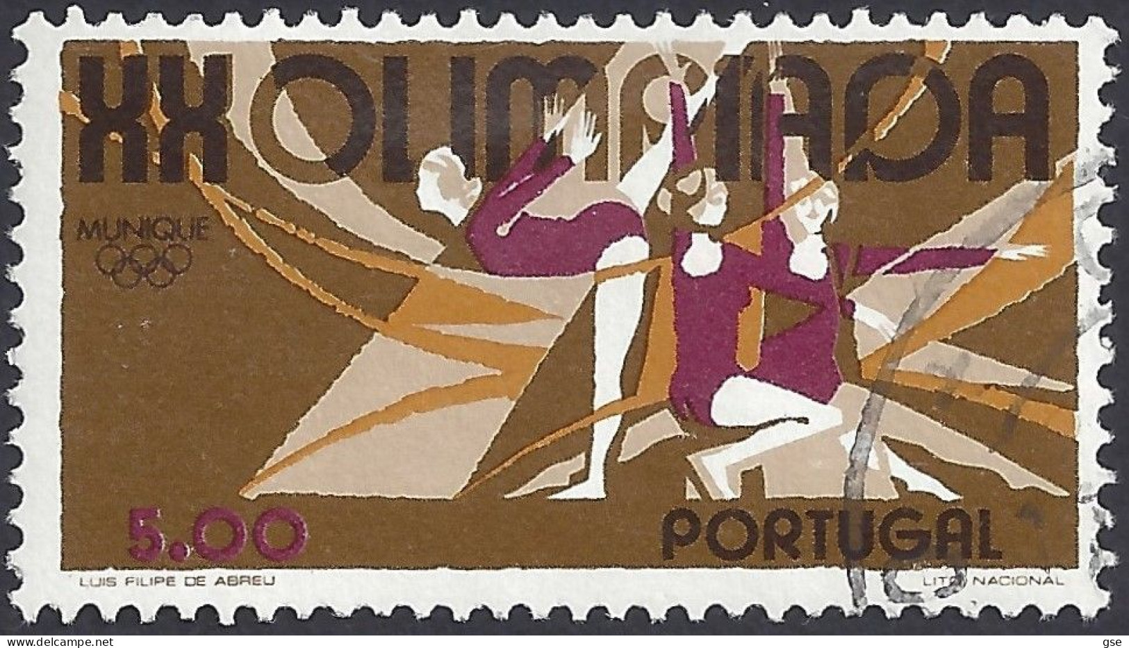 PORTOGALLO 1972 - Yvert 1161° - Olimpiadi | - Used Stamps