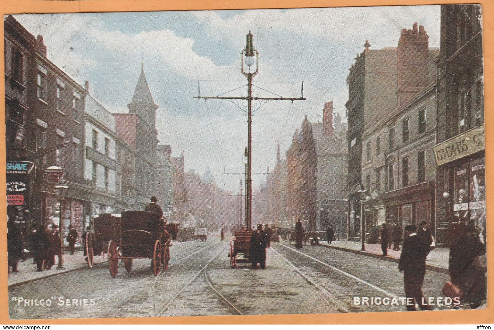 Leeds UK 1904 Postcard - Leeds