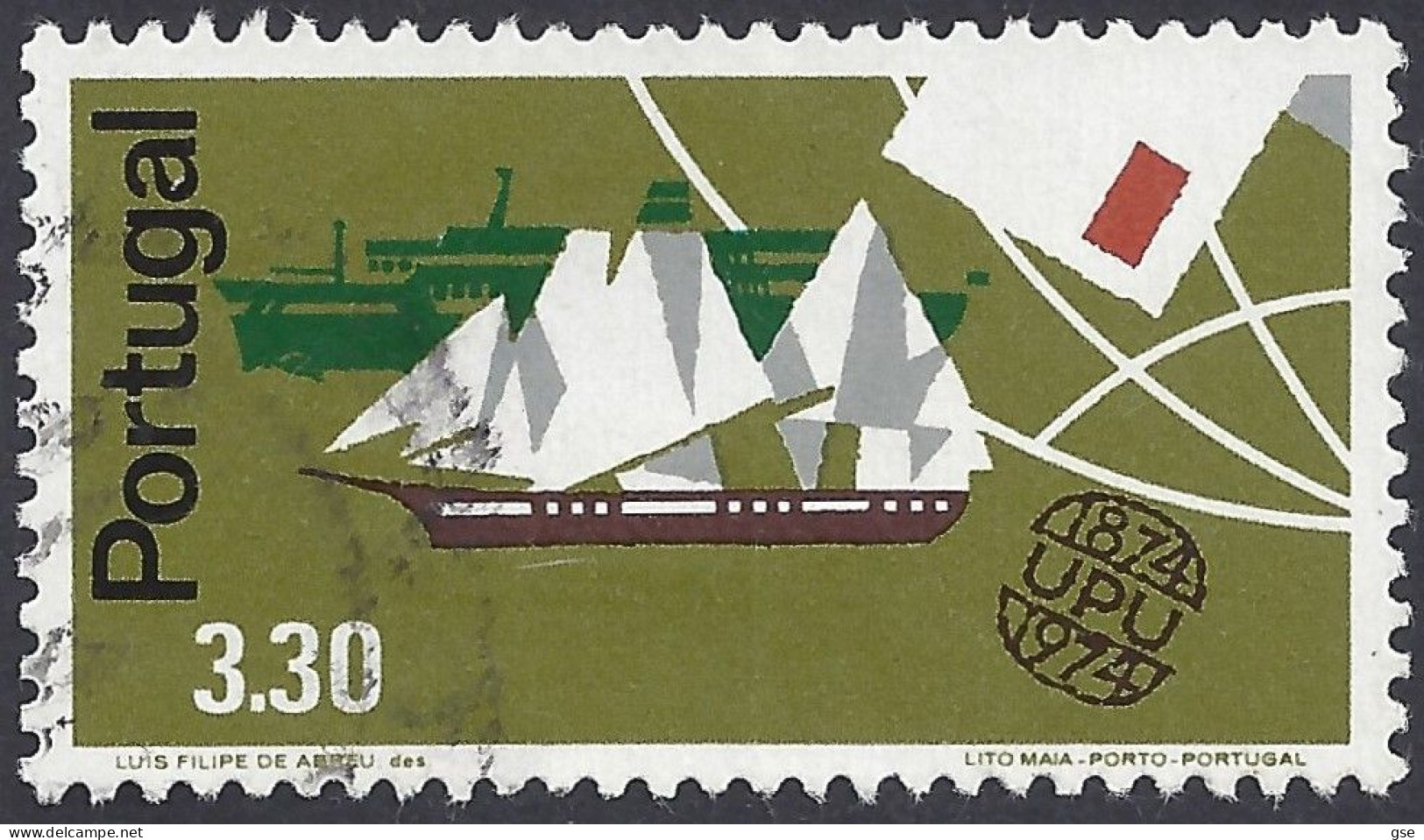 PORTOGALLO 1974 - Yvert 1230° - UPU | - Used Stamps