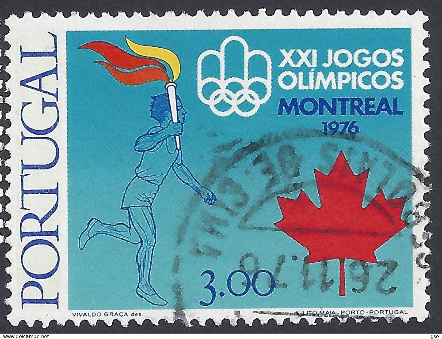 PORTOGALLO 1976 - Yvert 1299° - Olimpiadi | - Used Stamps