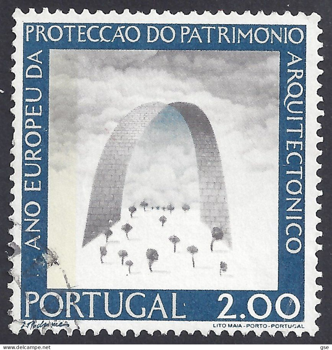 PORTOGALLO 1975 - Yvert 1278° - Patrimonio Architettonico | - Used Stamps