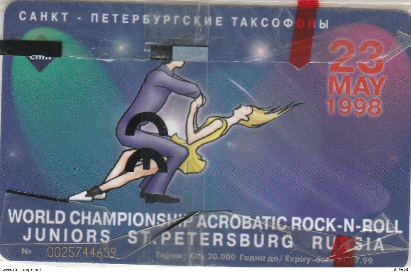 PHONE CARD RUSSIA St Petersburg New Blister  (E69.1.4 - Russia