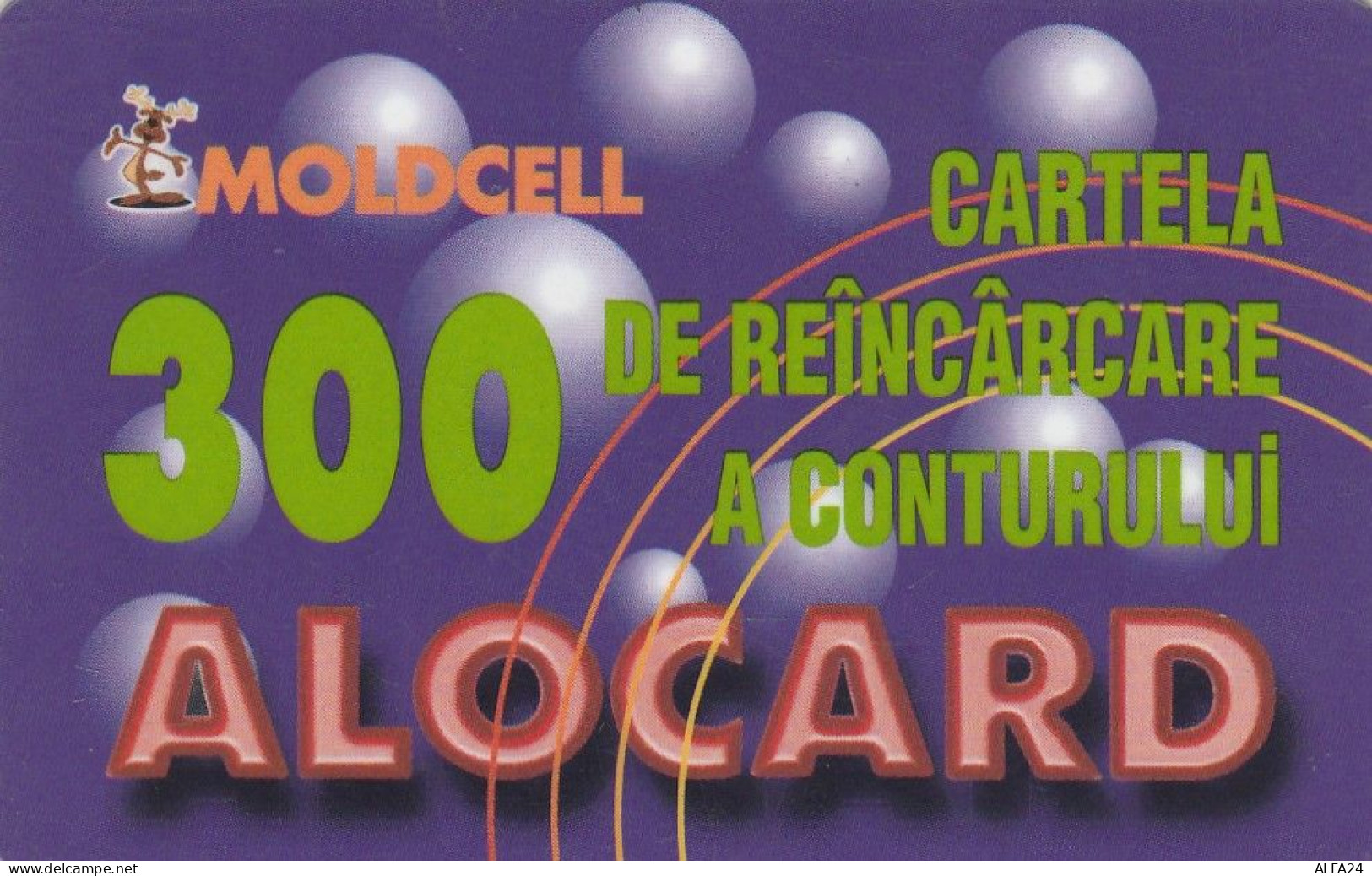 PREPAID PHONE CARD MOLDAVIA  (E61.10.8 - Moldawien (Moldau)