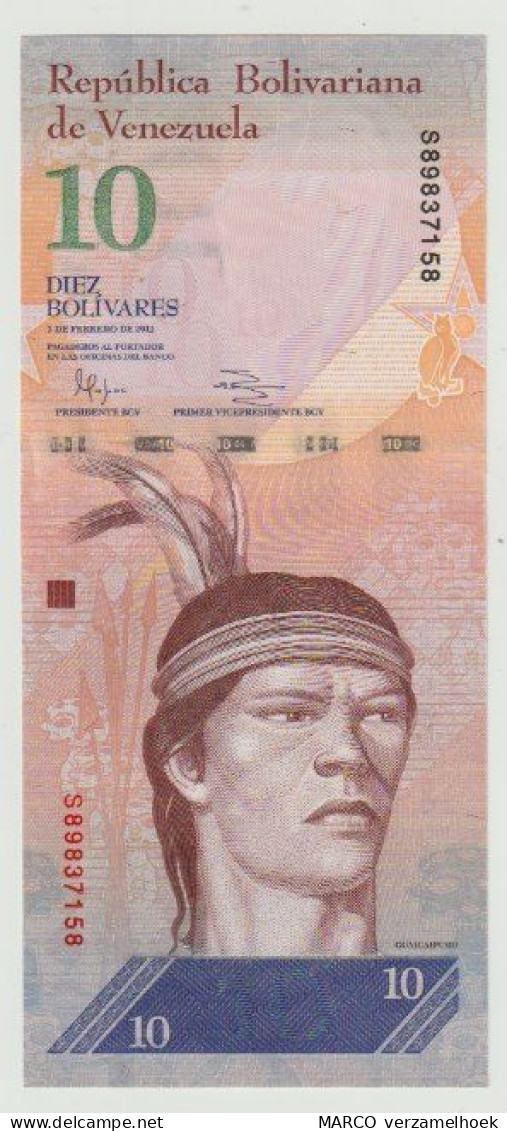 Banknote Banco Central De Venezuela 10 Bolivares 2011 UNC - Venezuela